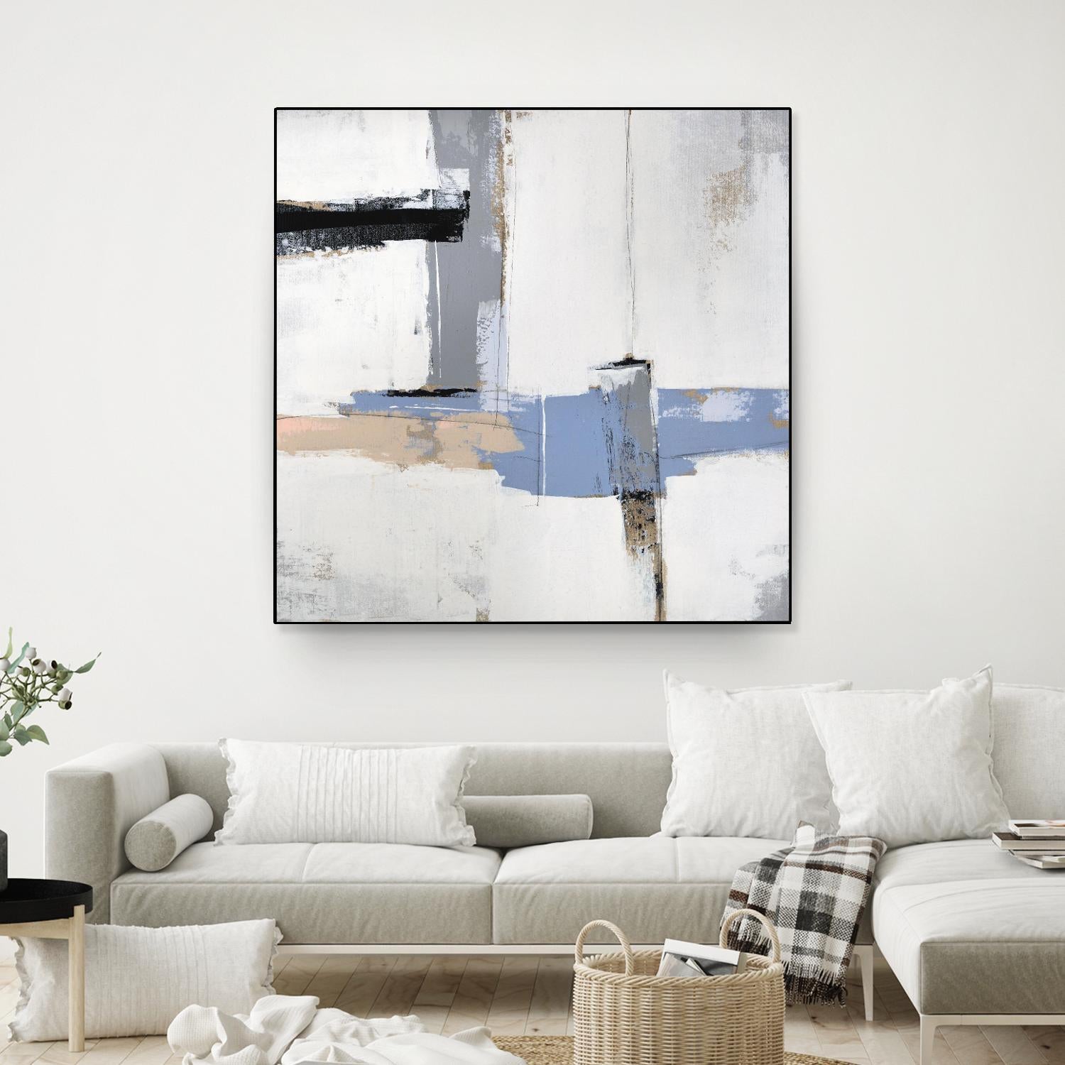 Broken Edges I by Daleno Art on GIANT ART - gold abstract abstrait