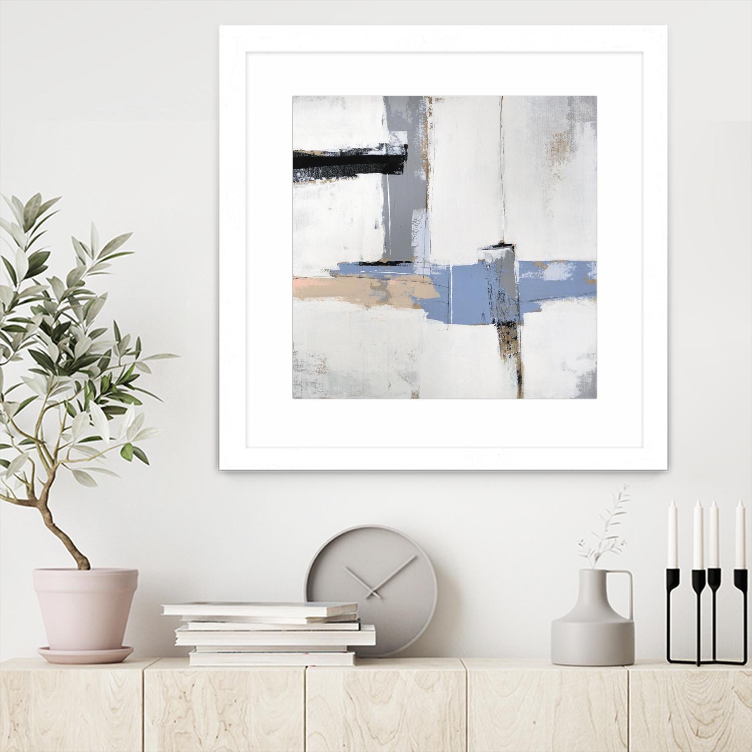 Broken Edges I by Daleno Art on GIANT ART - gold abstract abstrait