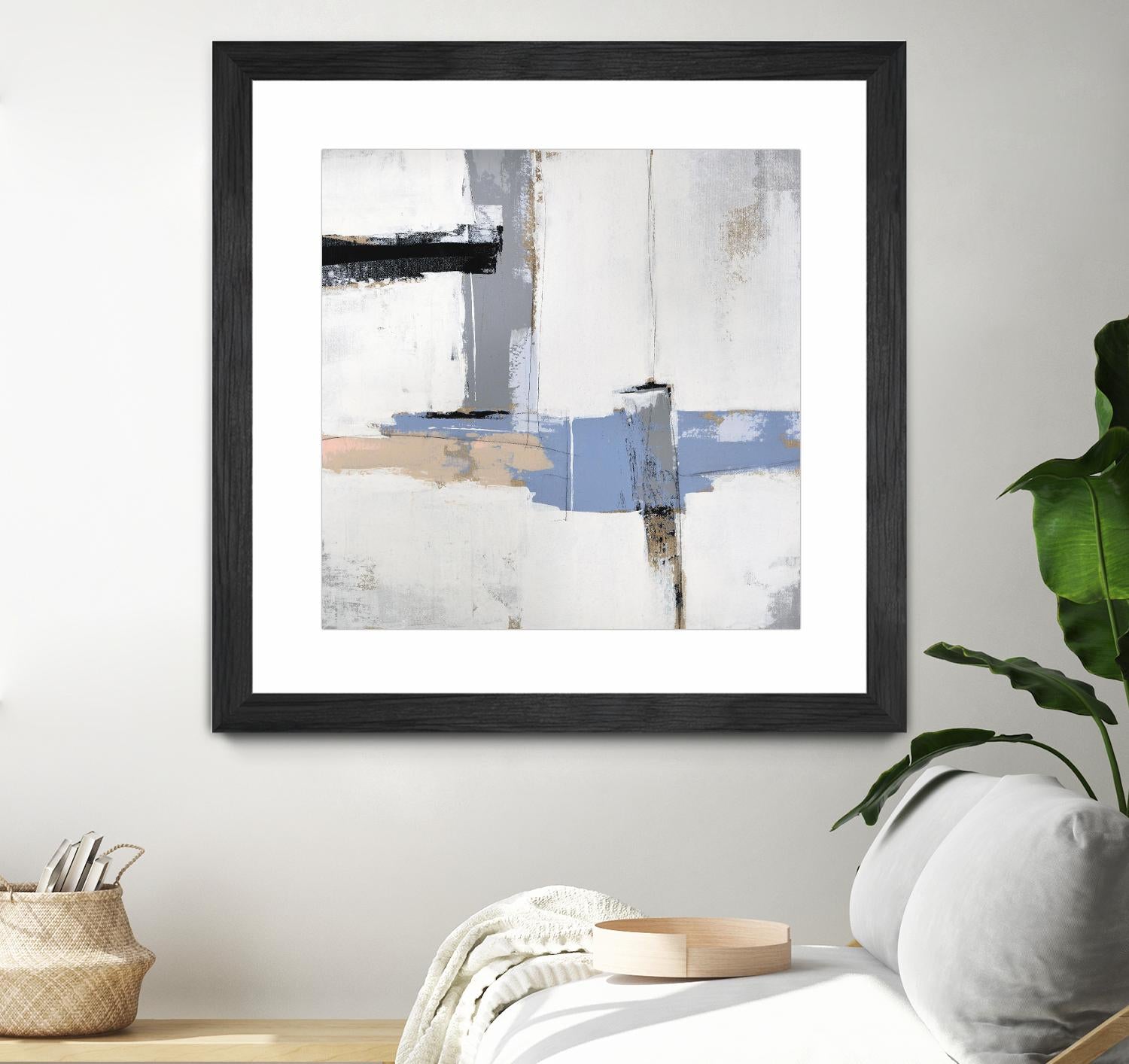 Broken Edges I by Daleno Art on GIANT ART - gold abstract abstrait