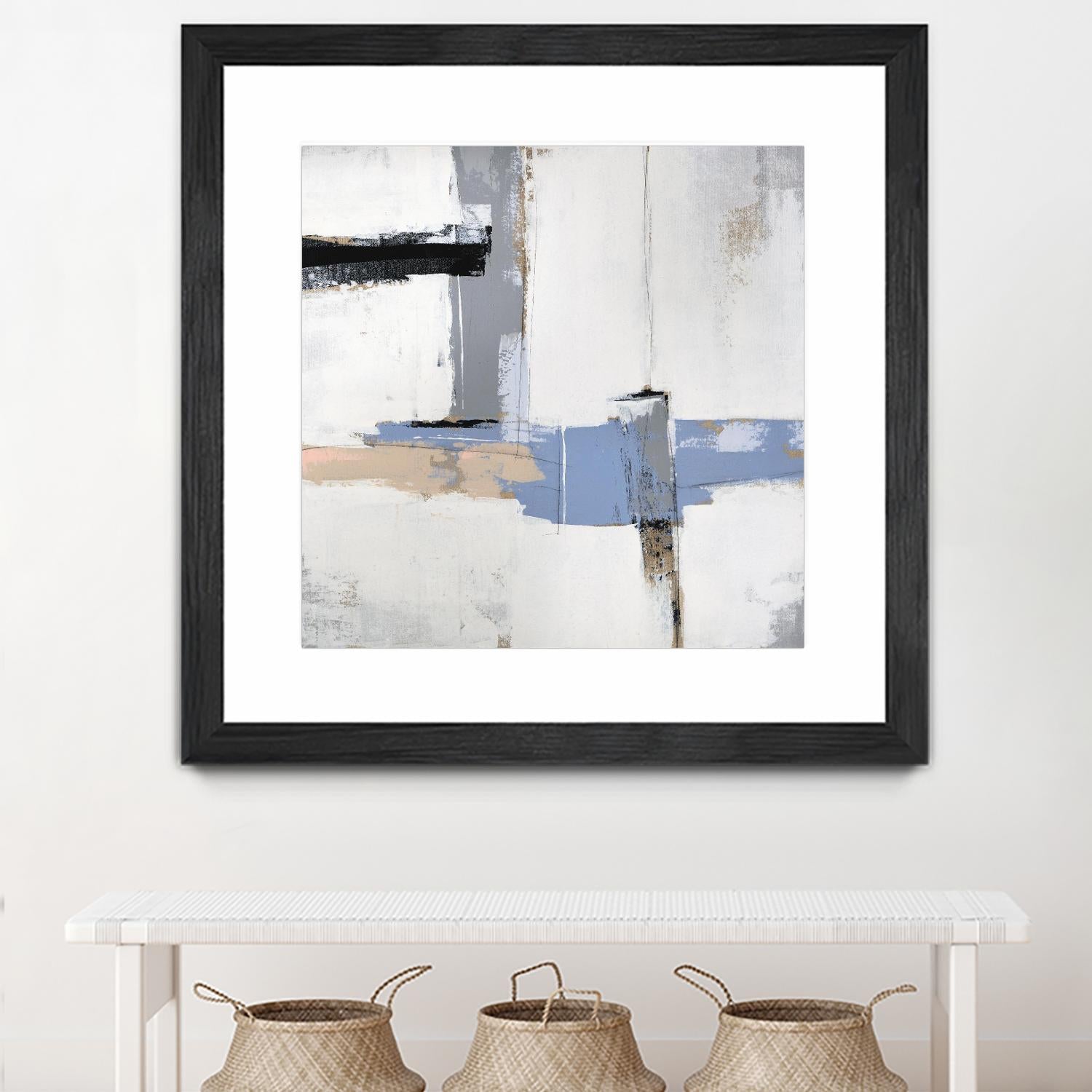 Broken Edges I by Daleno Art on GIANT ART - gold abstract abstrait