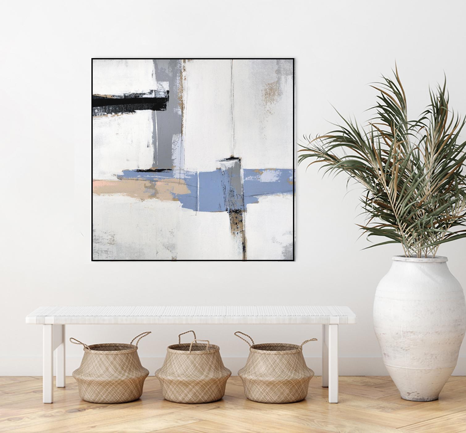 Broken Edges I by Daleno Art on GIANT ART - gold abstract abstrait