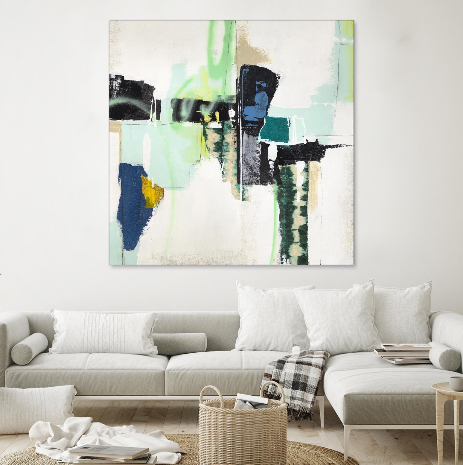 To Tell the Truth II by Daleno Art on GIANT ART - beige abstract abstrait