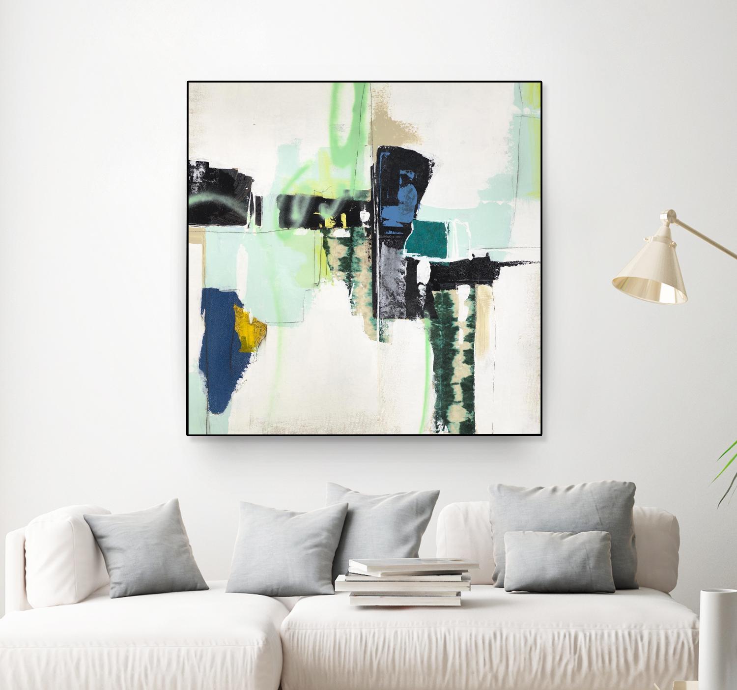 To Tell the Truth II by Daleno Art on GIANT ART - beige abstract abstrait