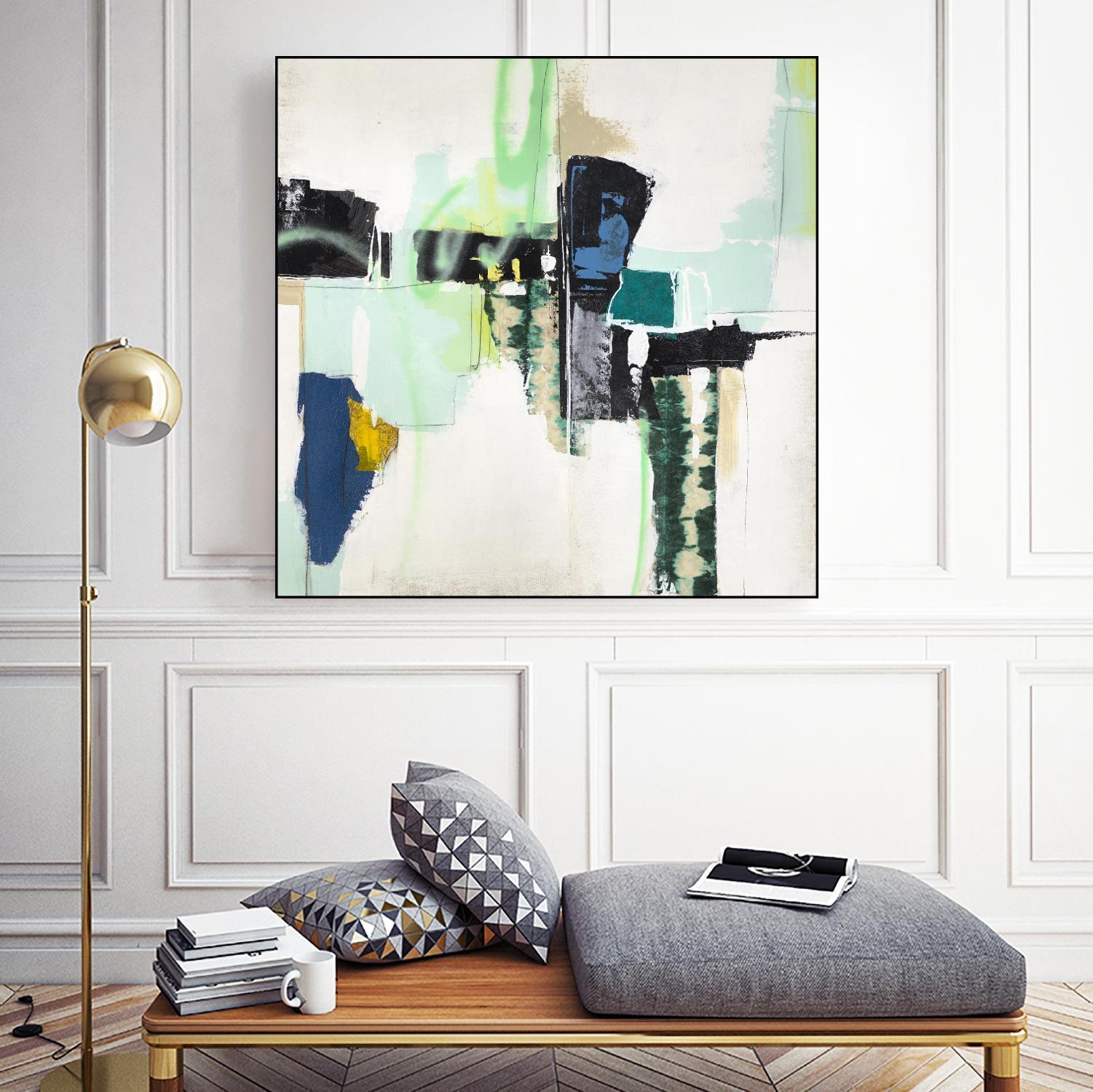 To Tell the Truth II by Daleno Art on GIANT ART - beige abstract abstrait