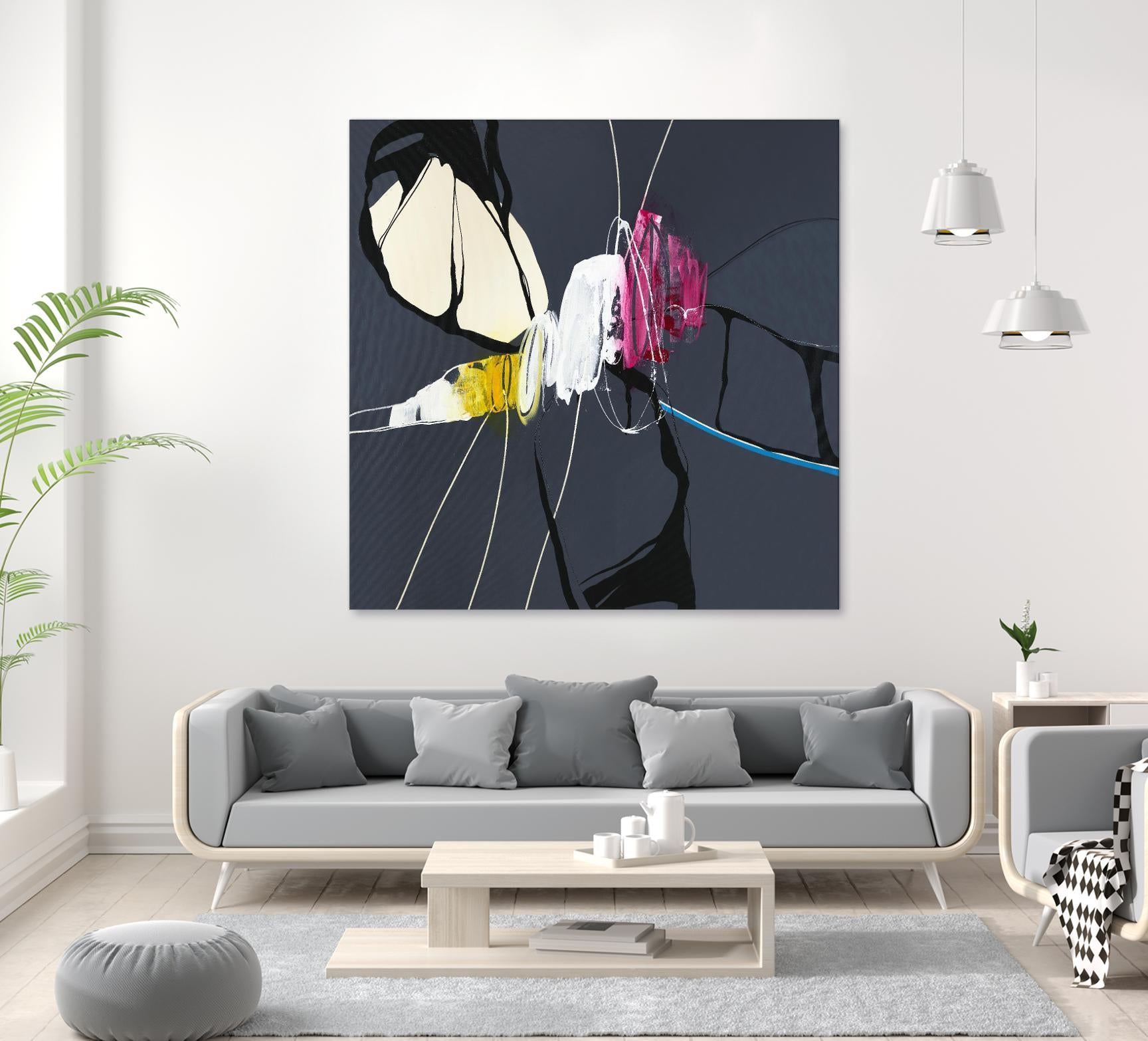 After Midnight Mayhem by Daleno Art on GIANT ART - pink abstract abstract