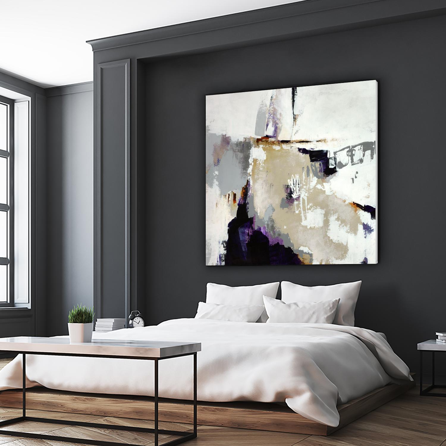 Tumult Roar by Daleno Art on GIANT ART - orange abstract abstrait