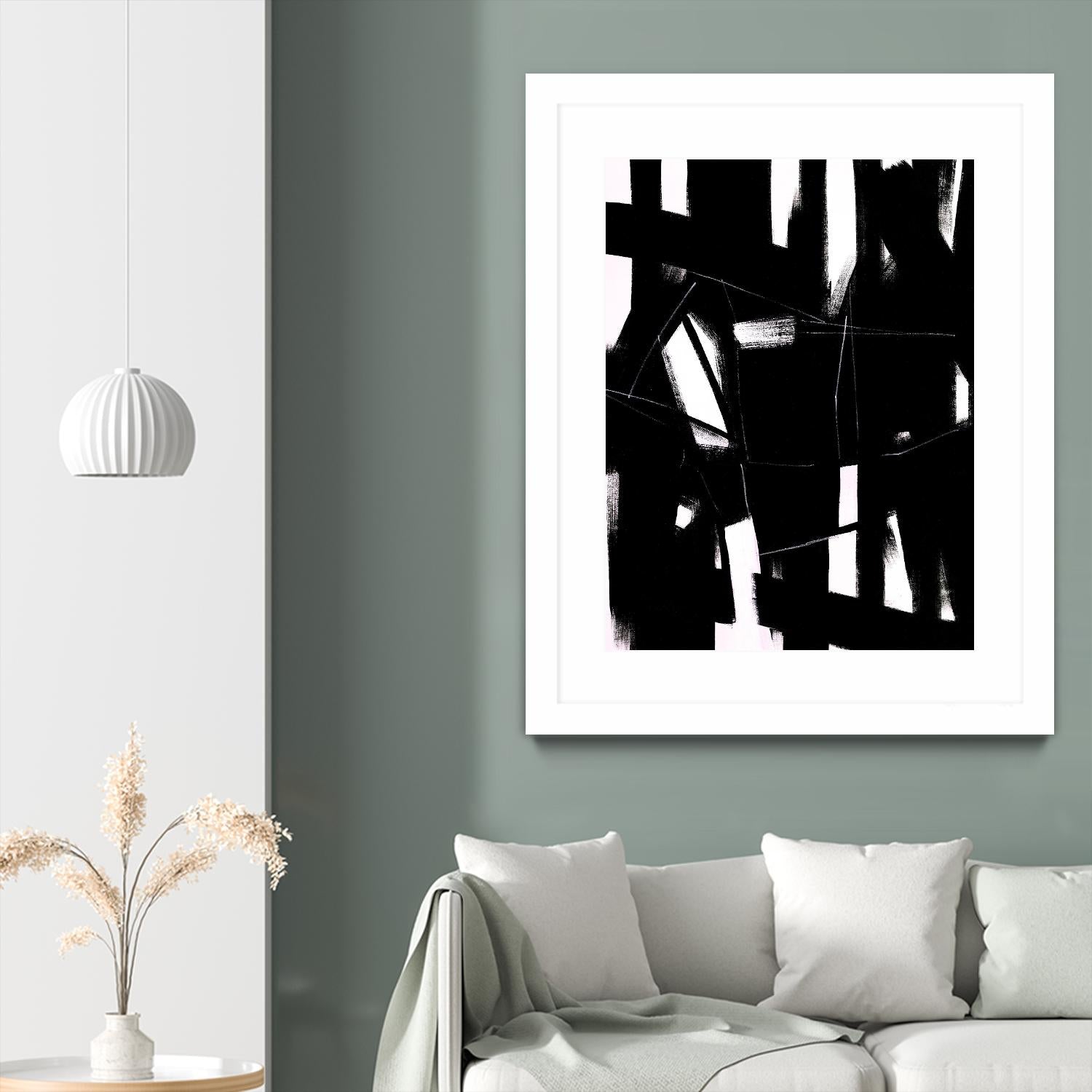 Crisp by Daleno Art on GIANT ART - white abstract abstrait