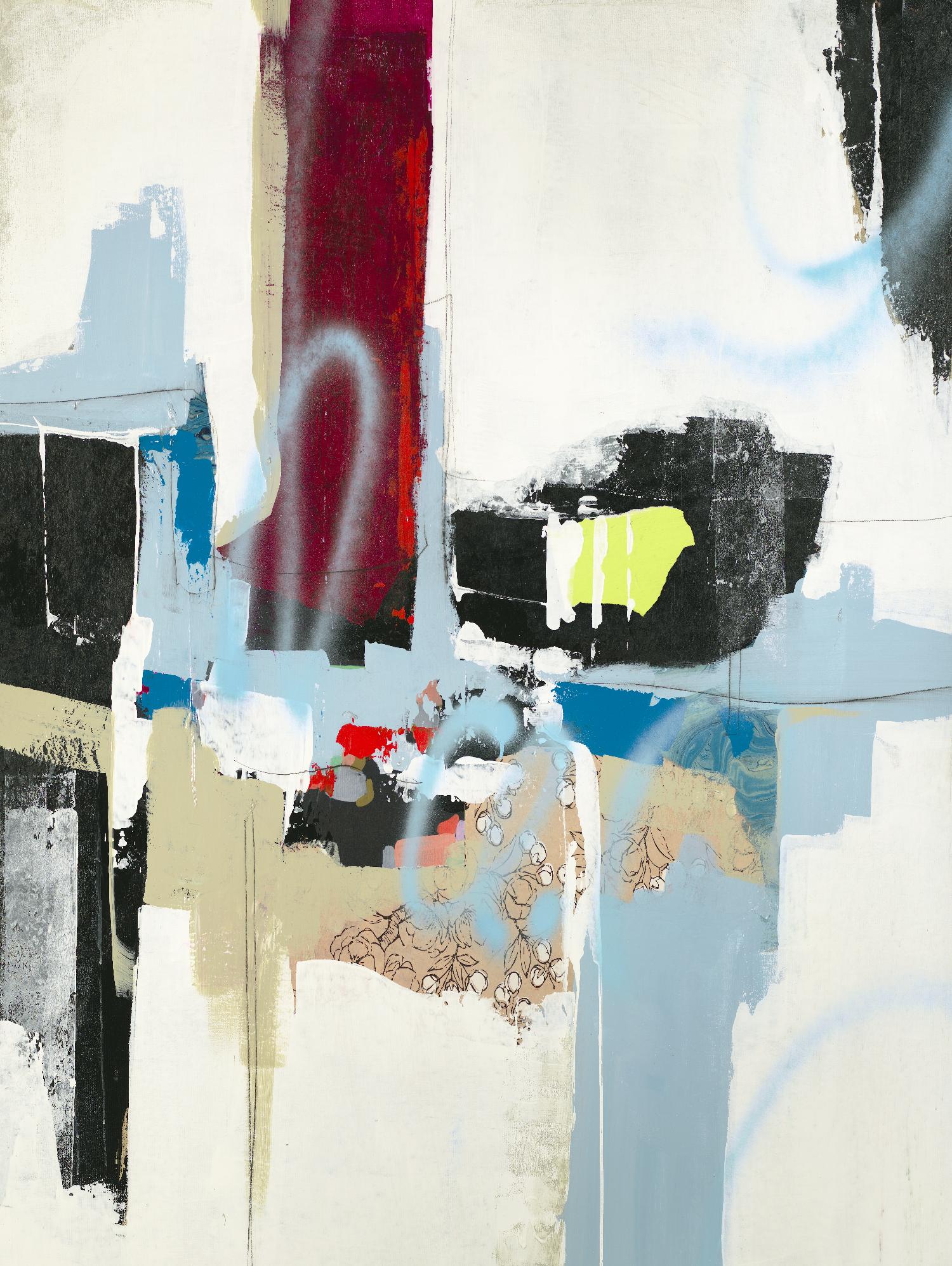 Truthful Tales I by Daleno Art on GIANT ART - red abstract abstrait