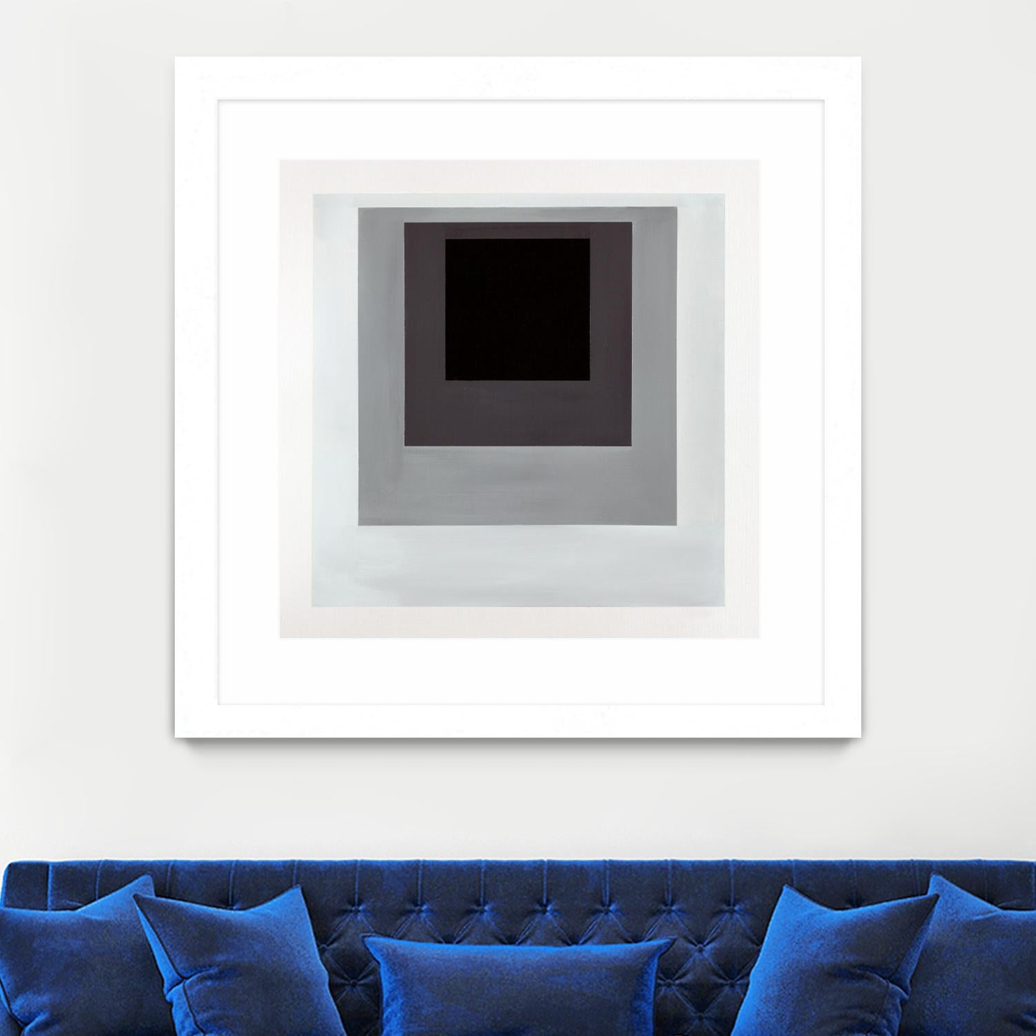 Inside Box Thinker by Daleno Art on GIANT ART - white black & white after joseph b