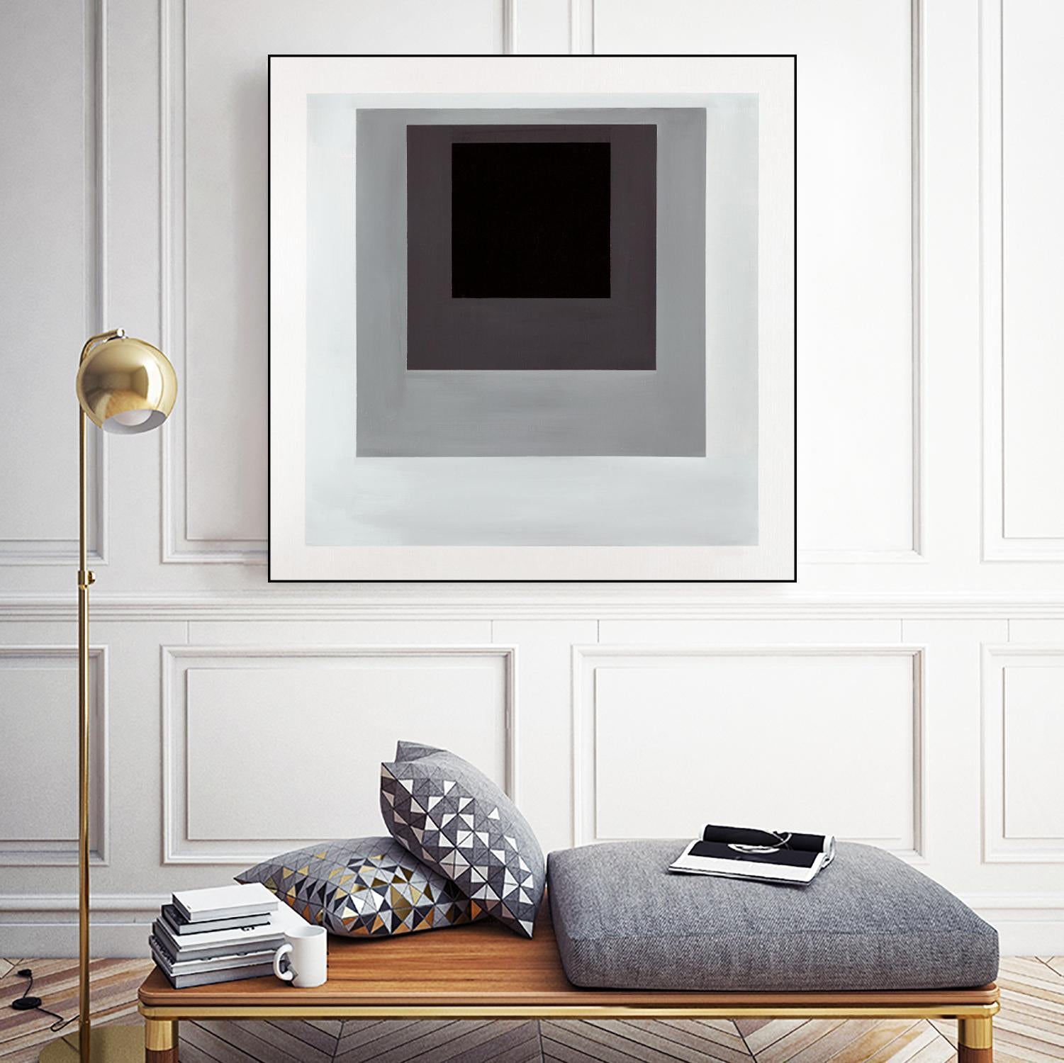 Inside Box Thinker by Daleno Art on GIANT ART - white black & white after joseph b