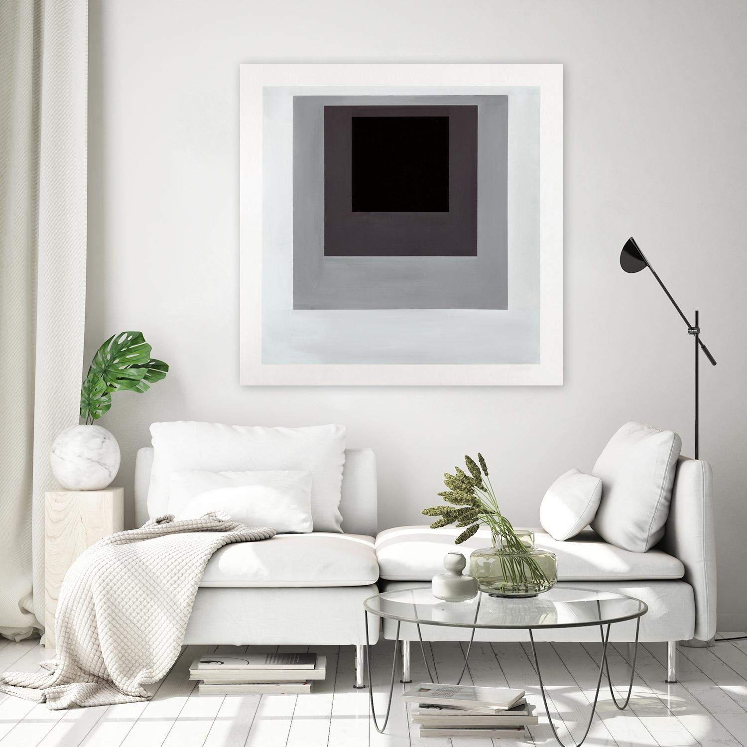 Inside Box Thinker by Daleno Art on GIANT ART - white black & white joseph b