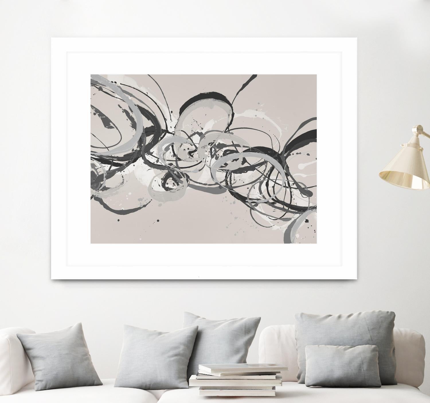 Demanding Order IV by Daleno Art on GIANT ART - white abstract abstrait