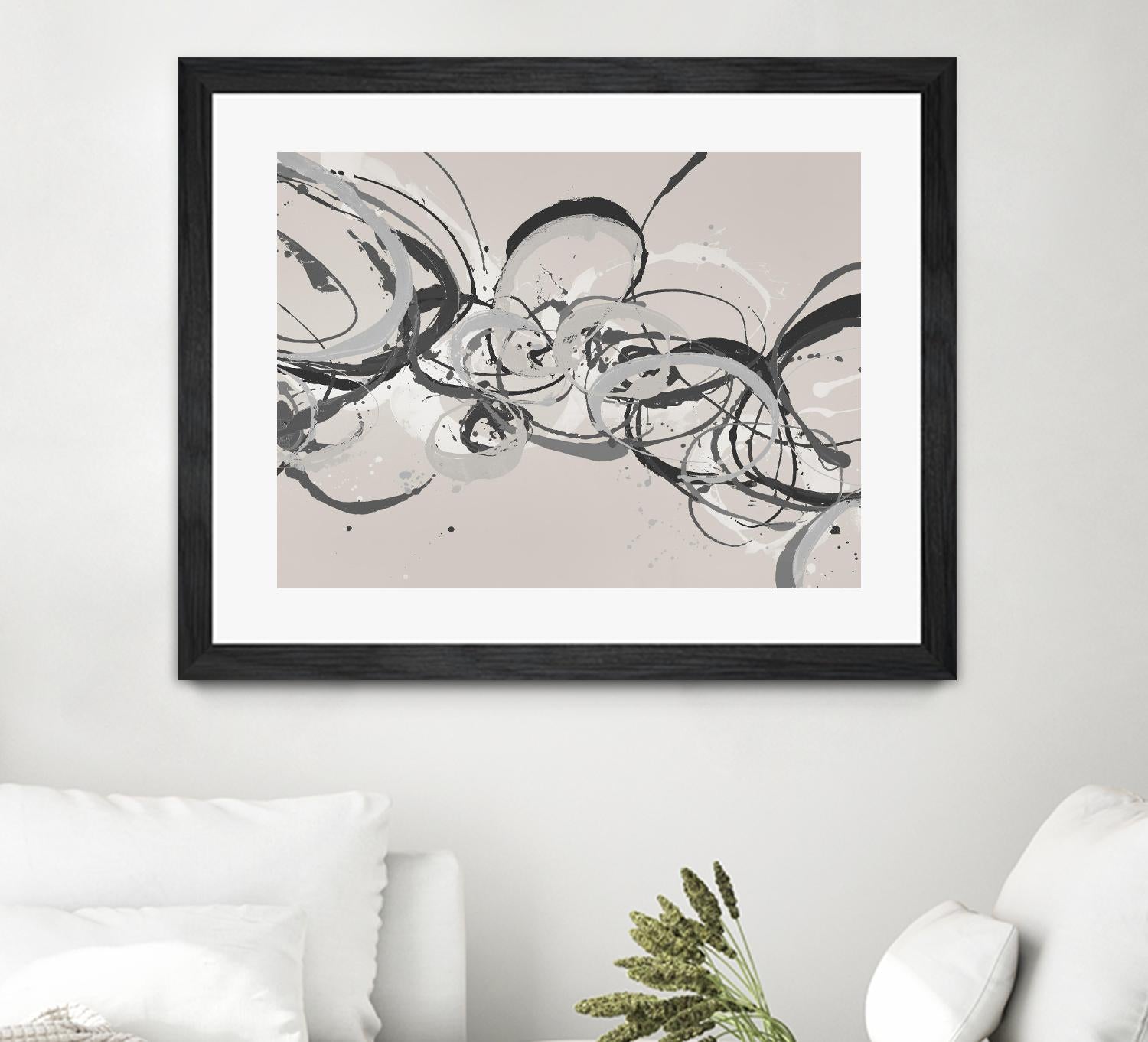 Demanding Order IV by Daleno Art on GIANT ART - white abstract abstrait