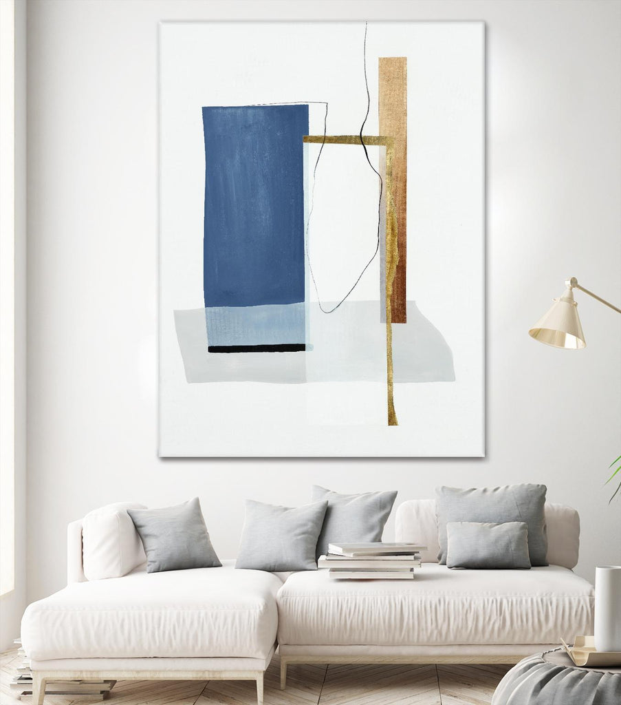 Setting Early II by Daleno Art on GIANT ART - gold abstract abstrait