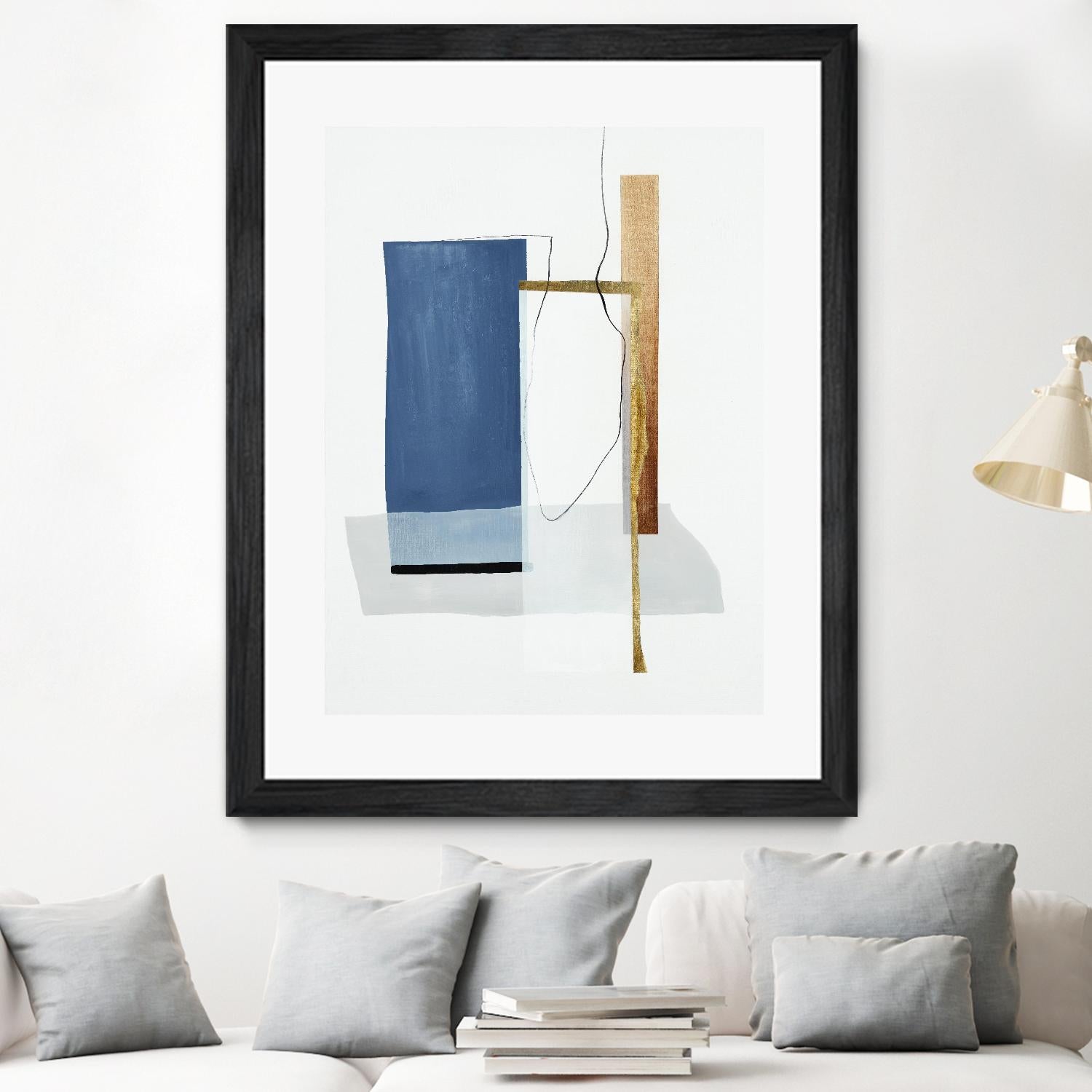 Setting Early II by Daleno Art on GIANT ART - gold abstract abstrait