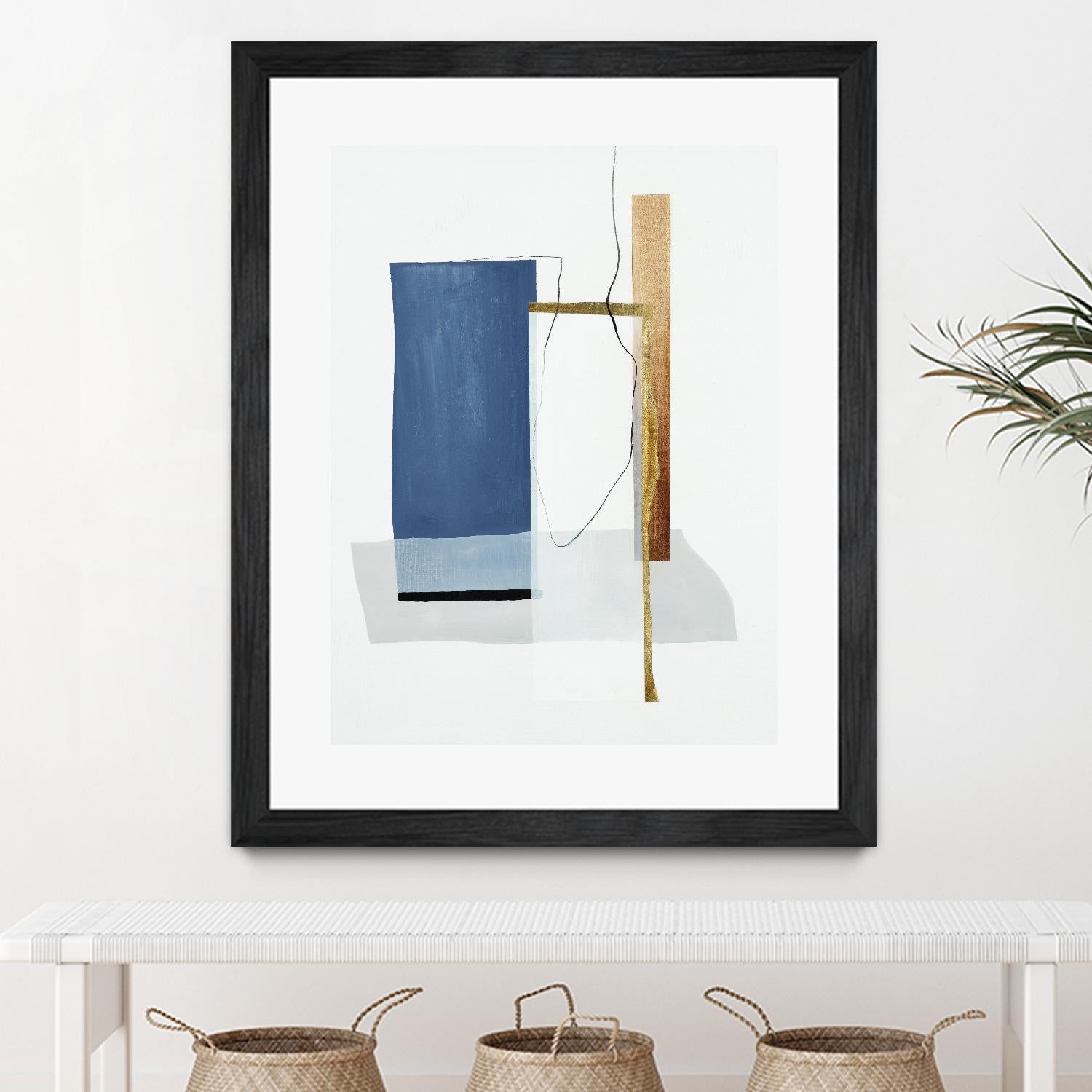 Setting Early II by Daleno Art on GIANT ART - gold abstract abstrait