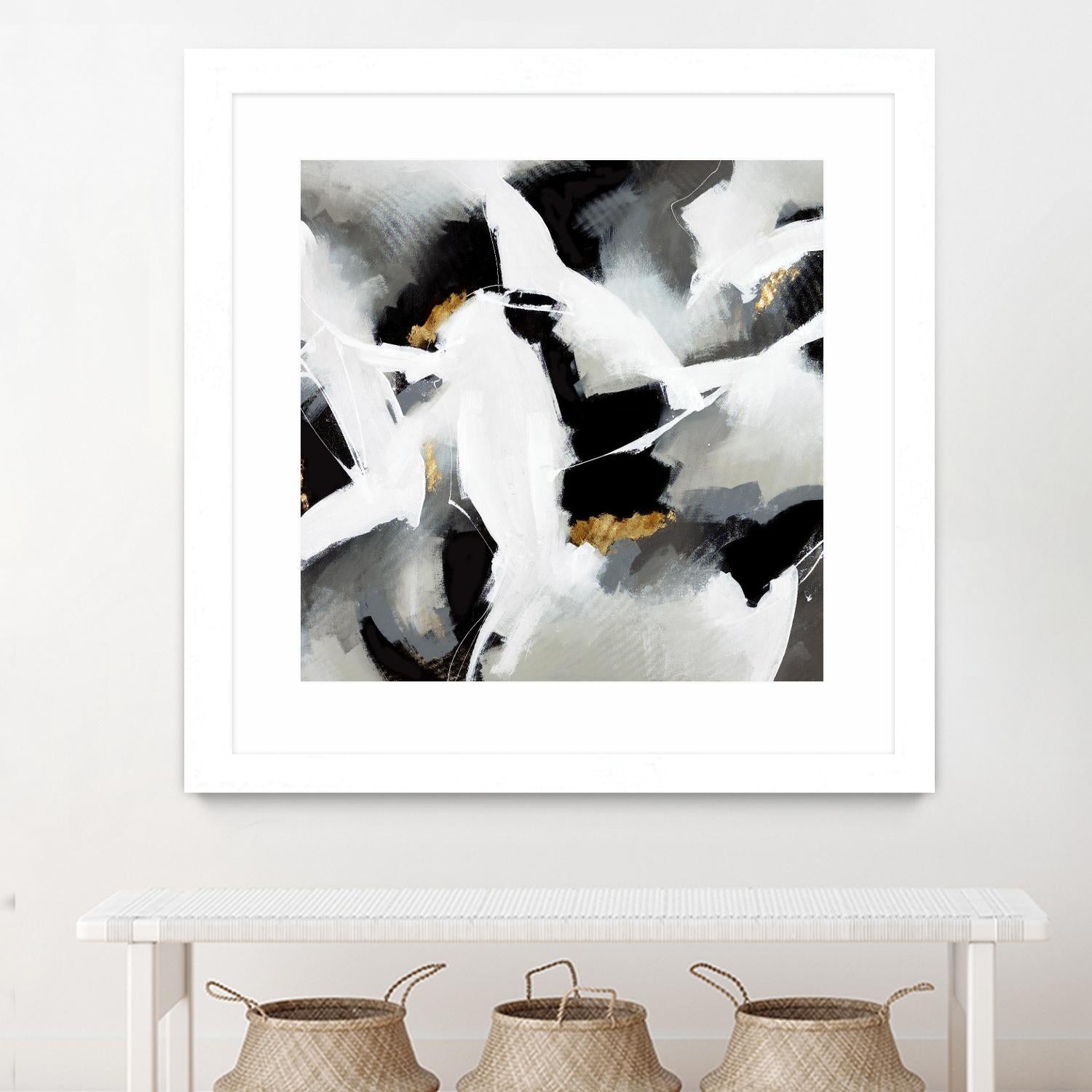 Driven to Dig In by Daleno Art on GIANT ART - gold abstract abstrait