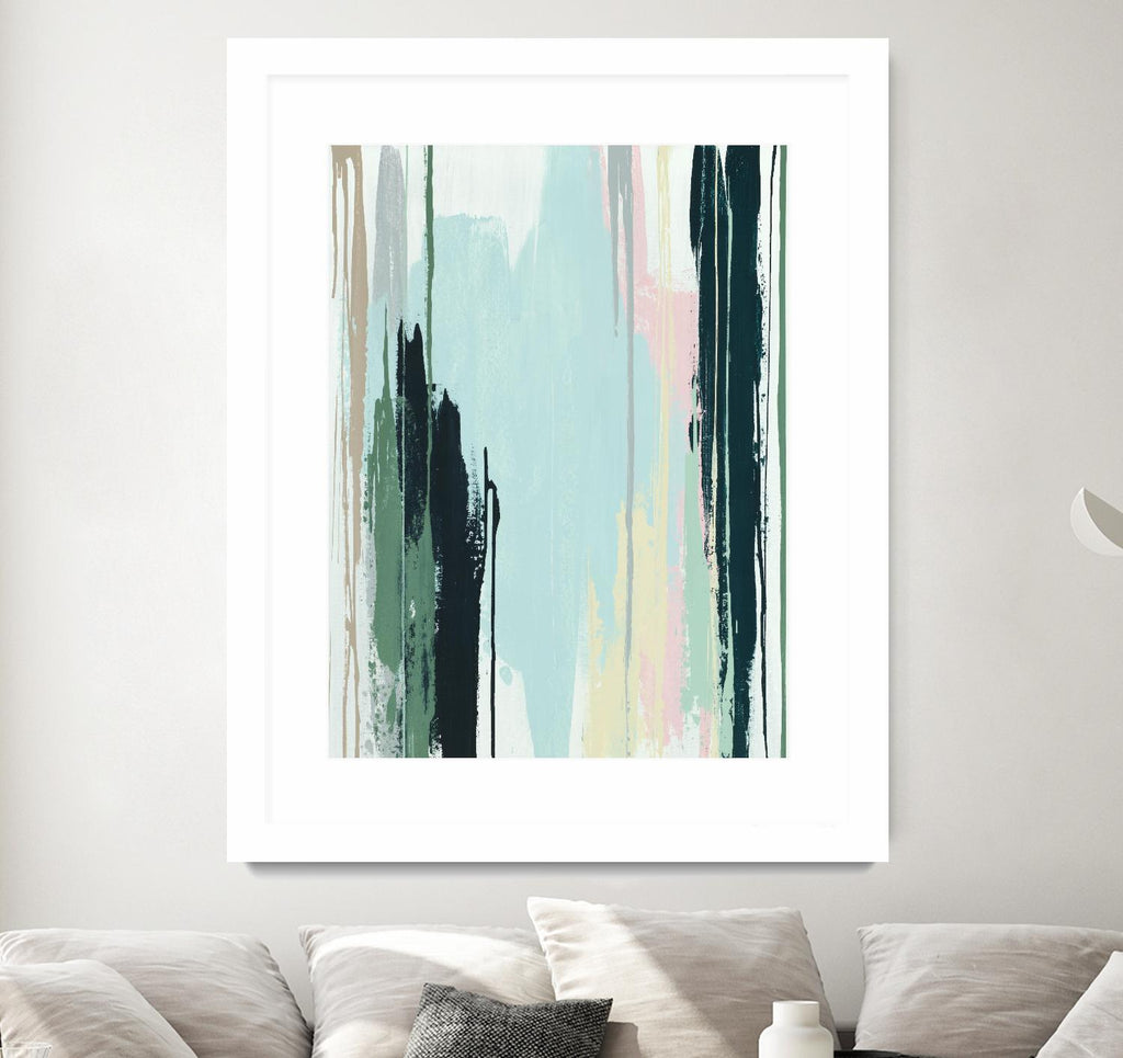 Splendid Mirage I by Daleno Art on GIANT ART - pink abstract abstrait 