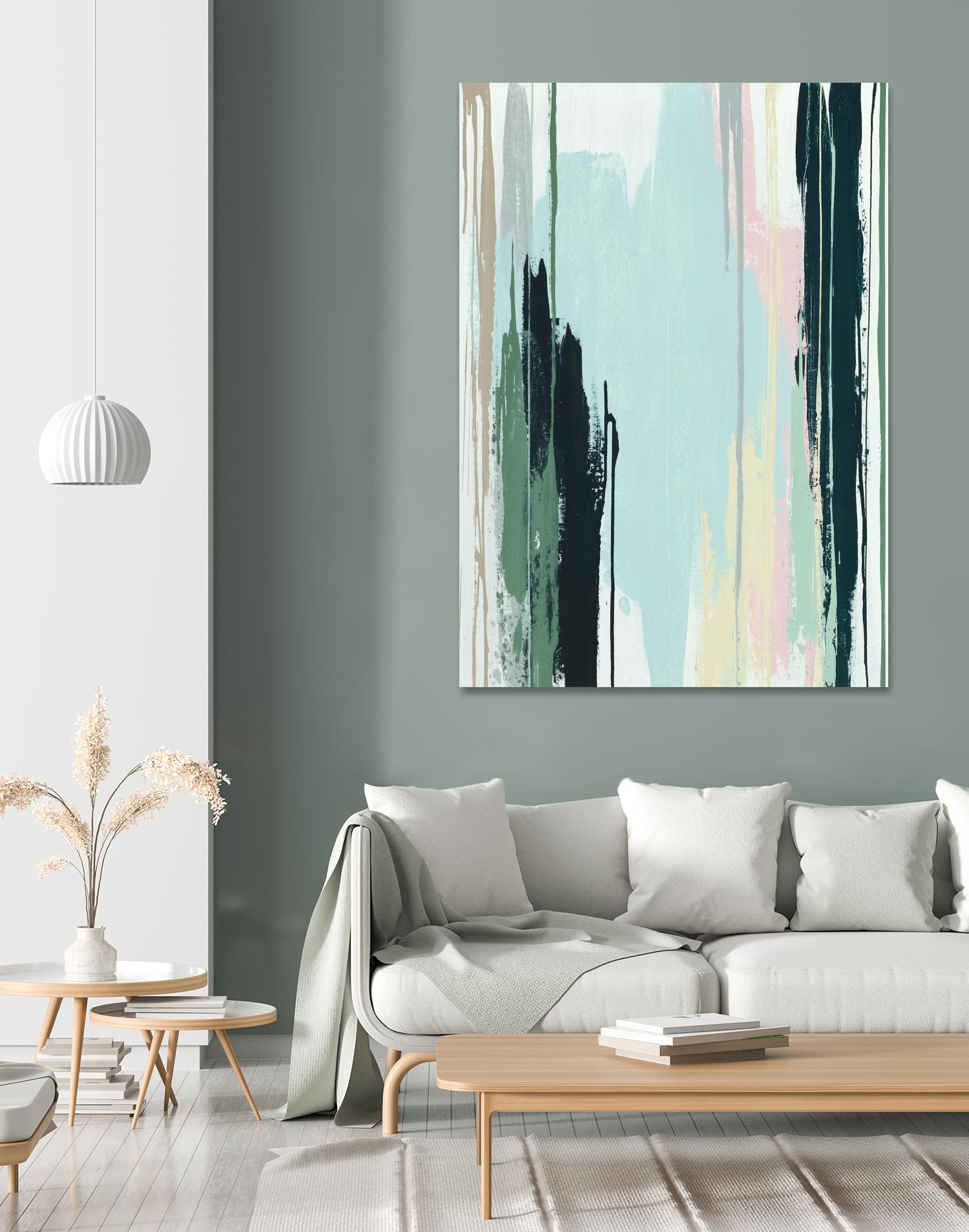 Splendid Mirage I by Daleno Art on GIANT ART - pink abstract abstrait