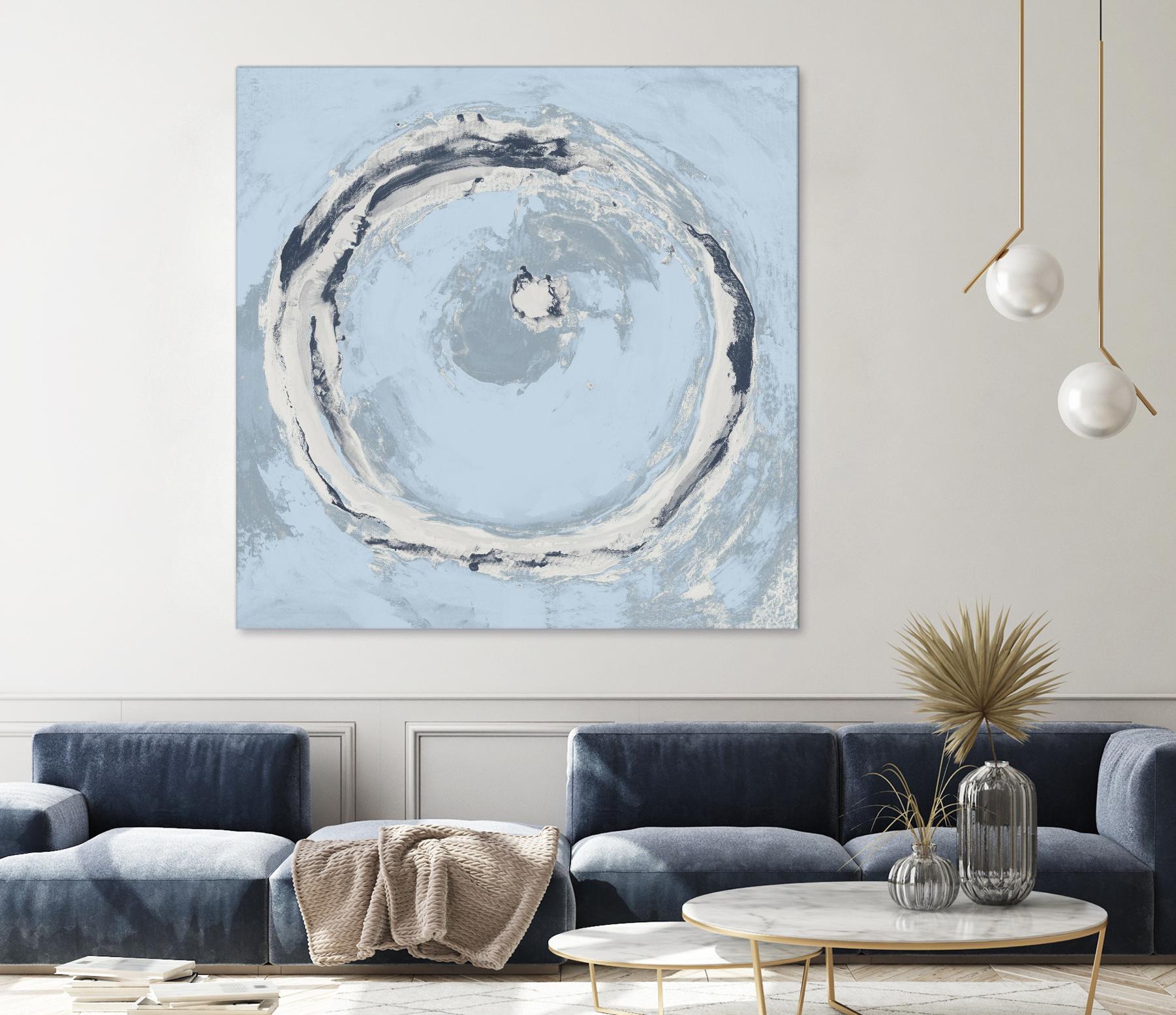 The Calm Before II by Daleno Art on GIANT ART - blue abstract abstrait