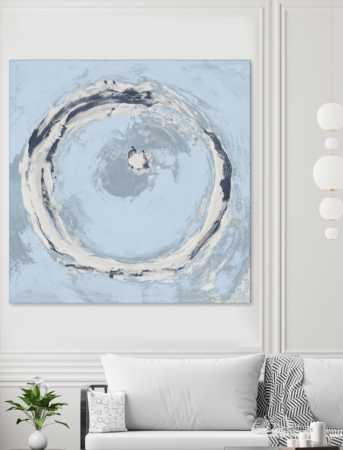 The Calm Before II by Daleno Art on GIANT ART - blue abstract abstrait