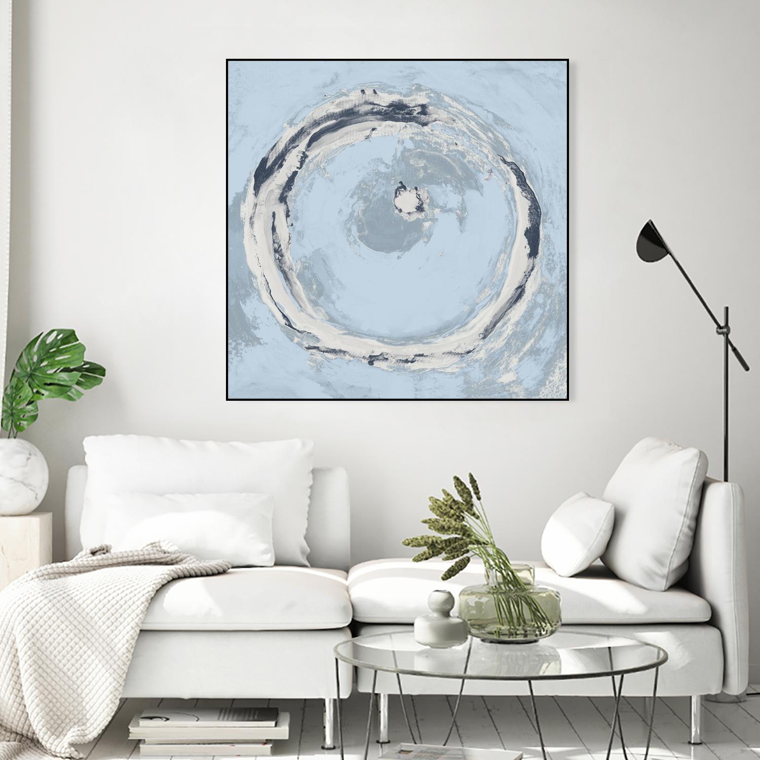 The Calm Before II by Daleno Art on GIANT ART - blue abstract abstrait