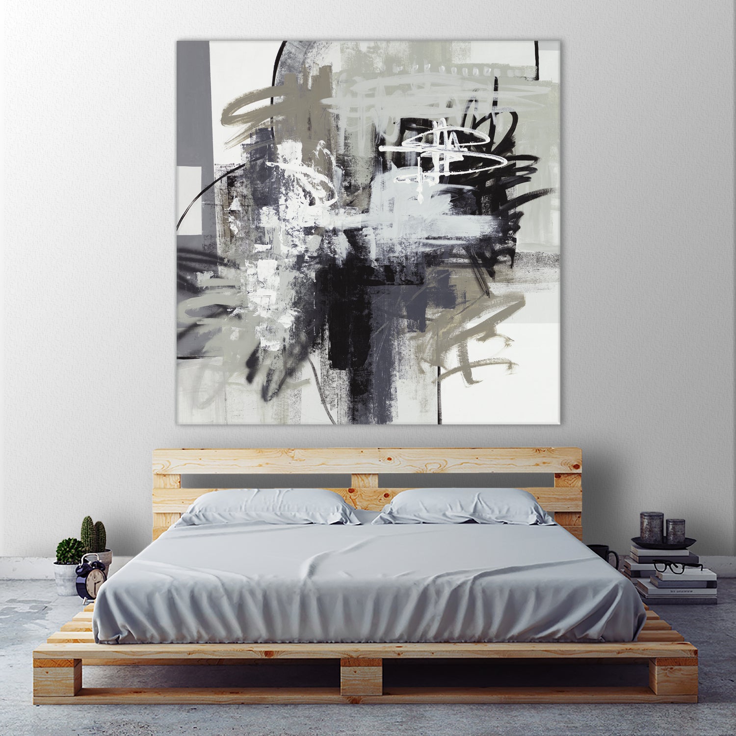 Loud Mouth by Daleno Art on GIANT ART - white abstract