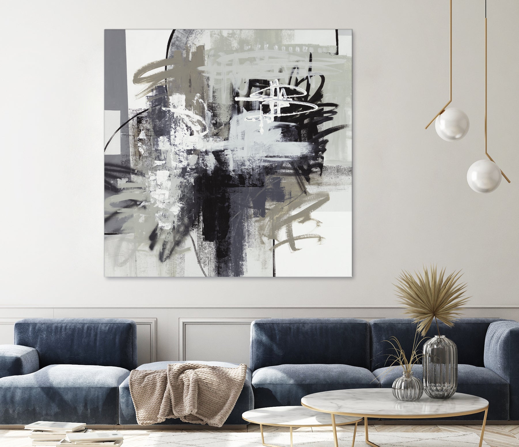 Loud Mouth by Daleno Art on GIANT ART - white abstract