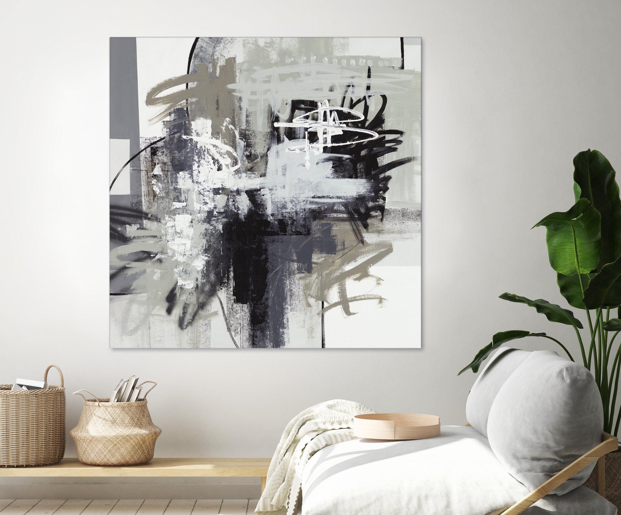 Loud Mouth by Daleno Art on GIANT ART - white abstract