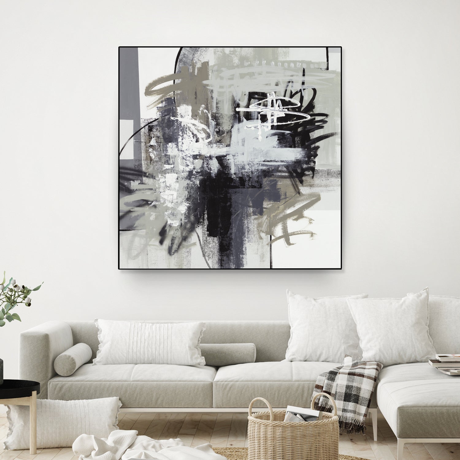 Loud Mouth by Daleno Art on GIANT ART - white abstract