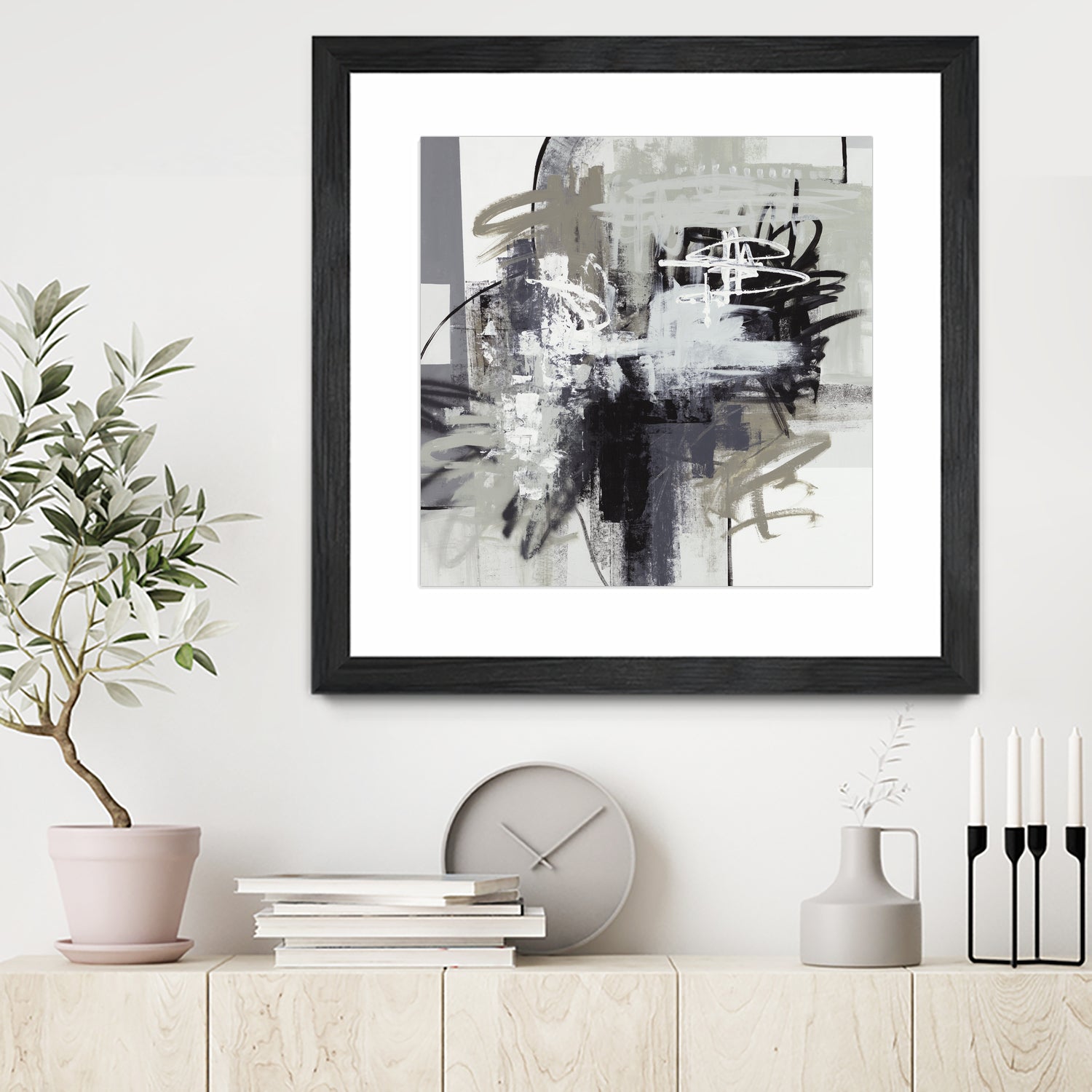 Loud Mouth by Daleno Art on GIANT ART - white abstract