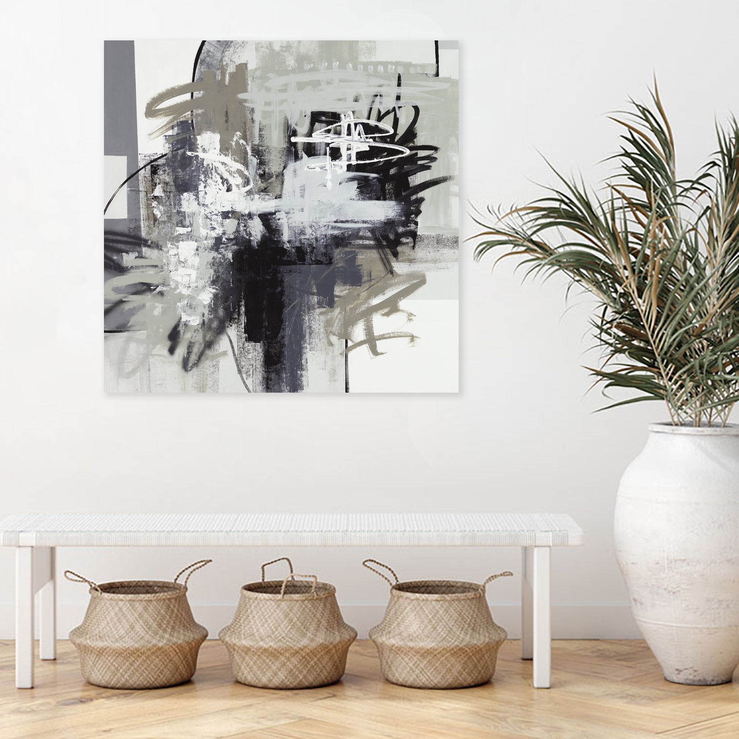 Loud Mouth by Daleno Art on GIANT ART - white abstract