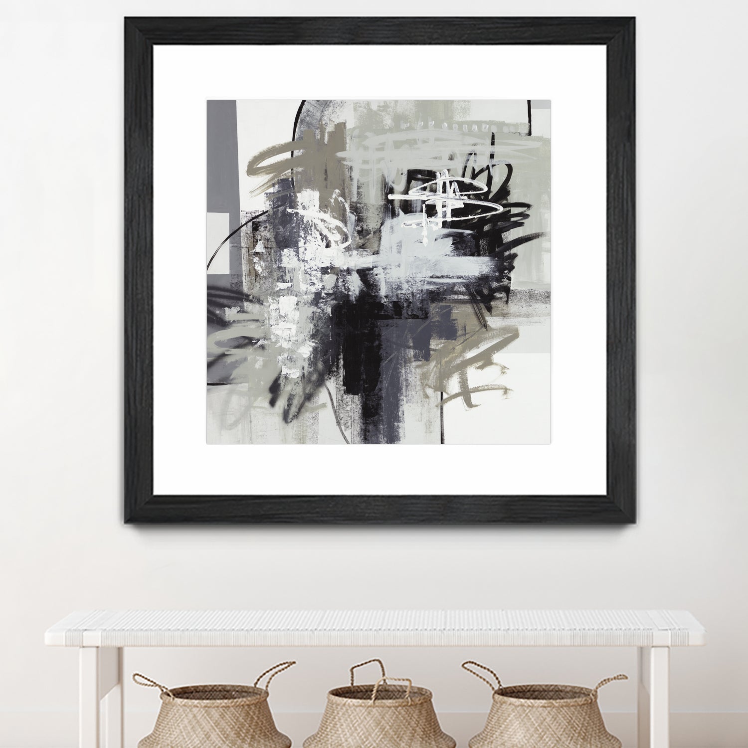 Loud Mouth by Daleno Art on GIANT ART - white abstract