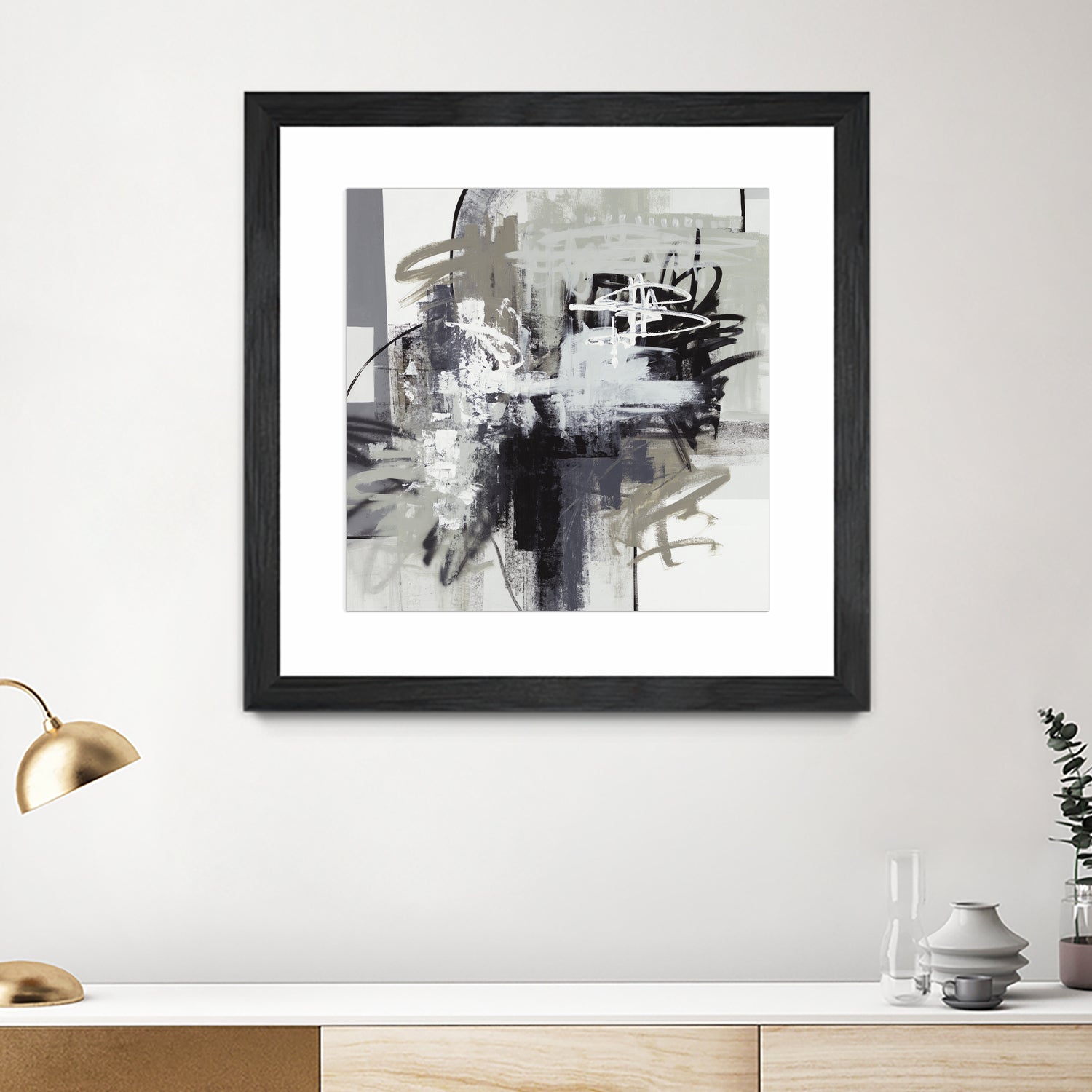 Loud Mouth by Daleno Art on GIANT ART - white abstract