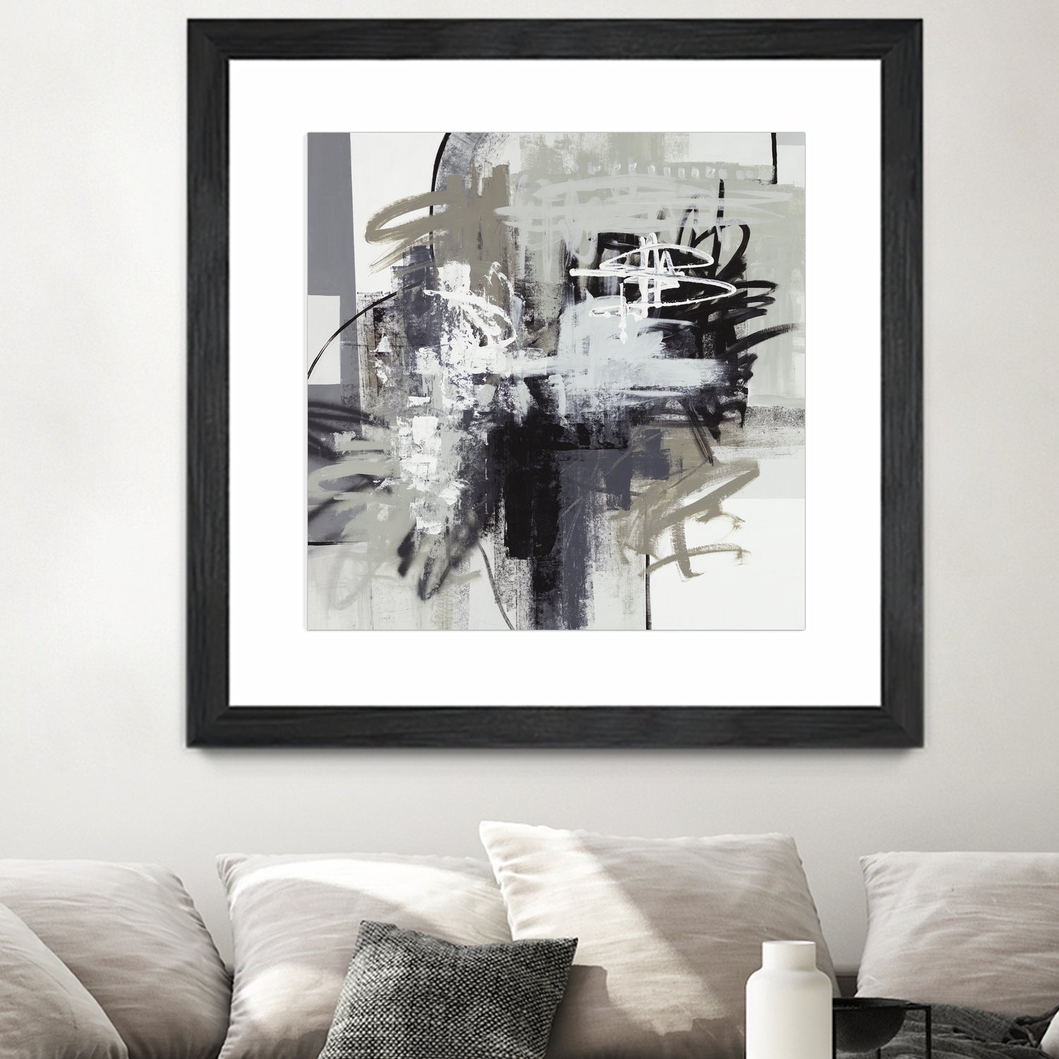 Loud Mouth by Daleno Art on GIANT ART - white abstract