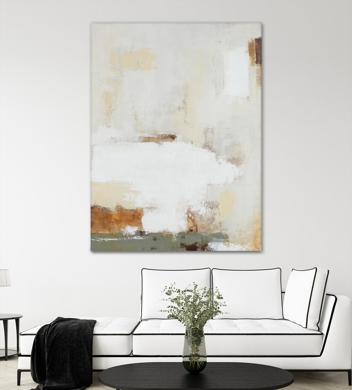 Buff for Mr Ruff by Daleno Art on GIANT ART - white abstract