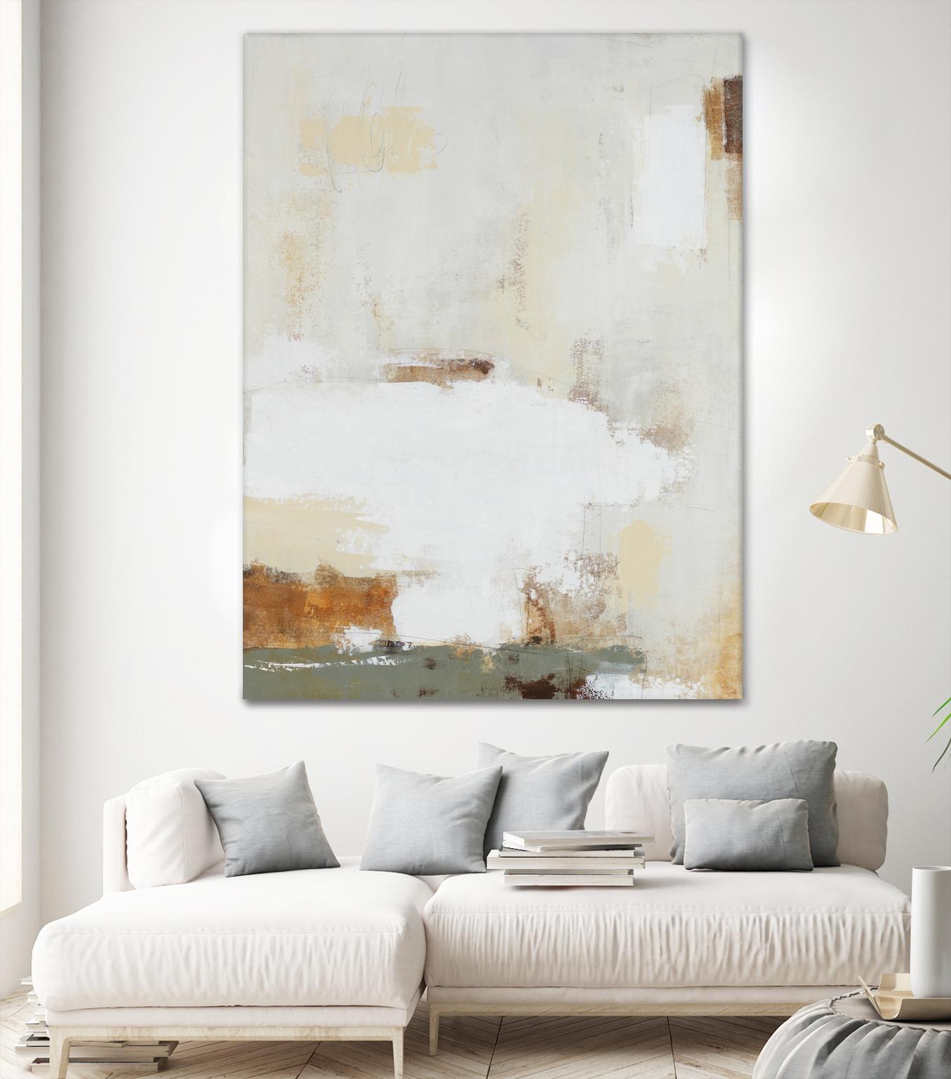 Buff for Mr Ruff by Daleno Art on GIANT ART - white abstract