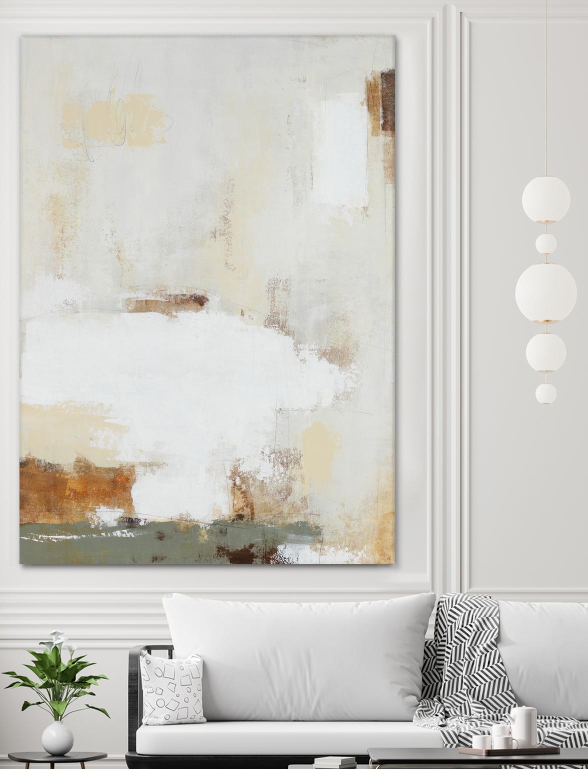 Buff for Mr Ruff by Daleno Art on GIANT ART - white abstract