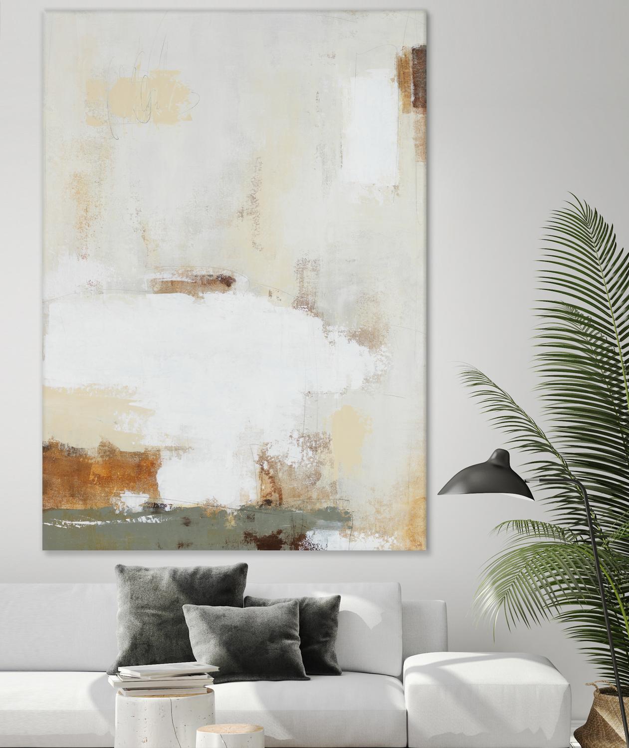 Buff for Mr Ruff by Daleno Art on GIANT ART - white abstract