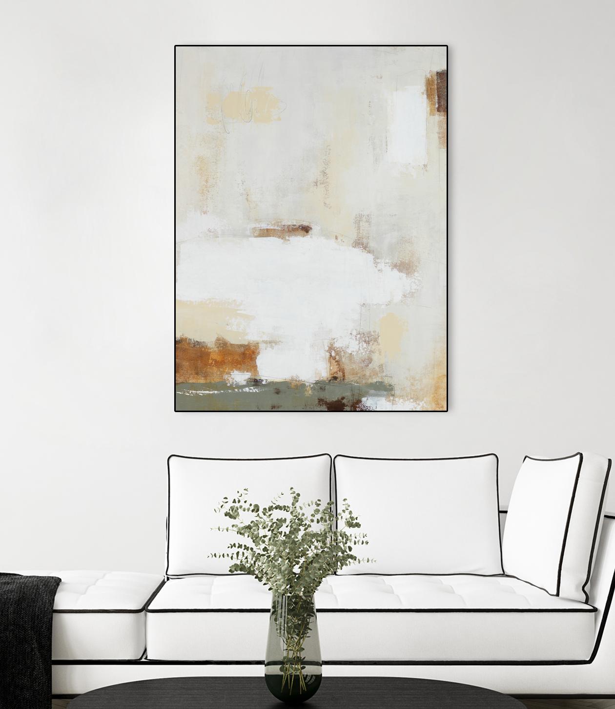 Buff for Mr Ruff by Daleno Art on GIANT ART - white abstract