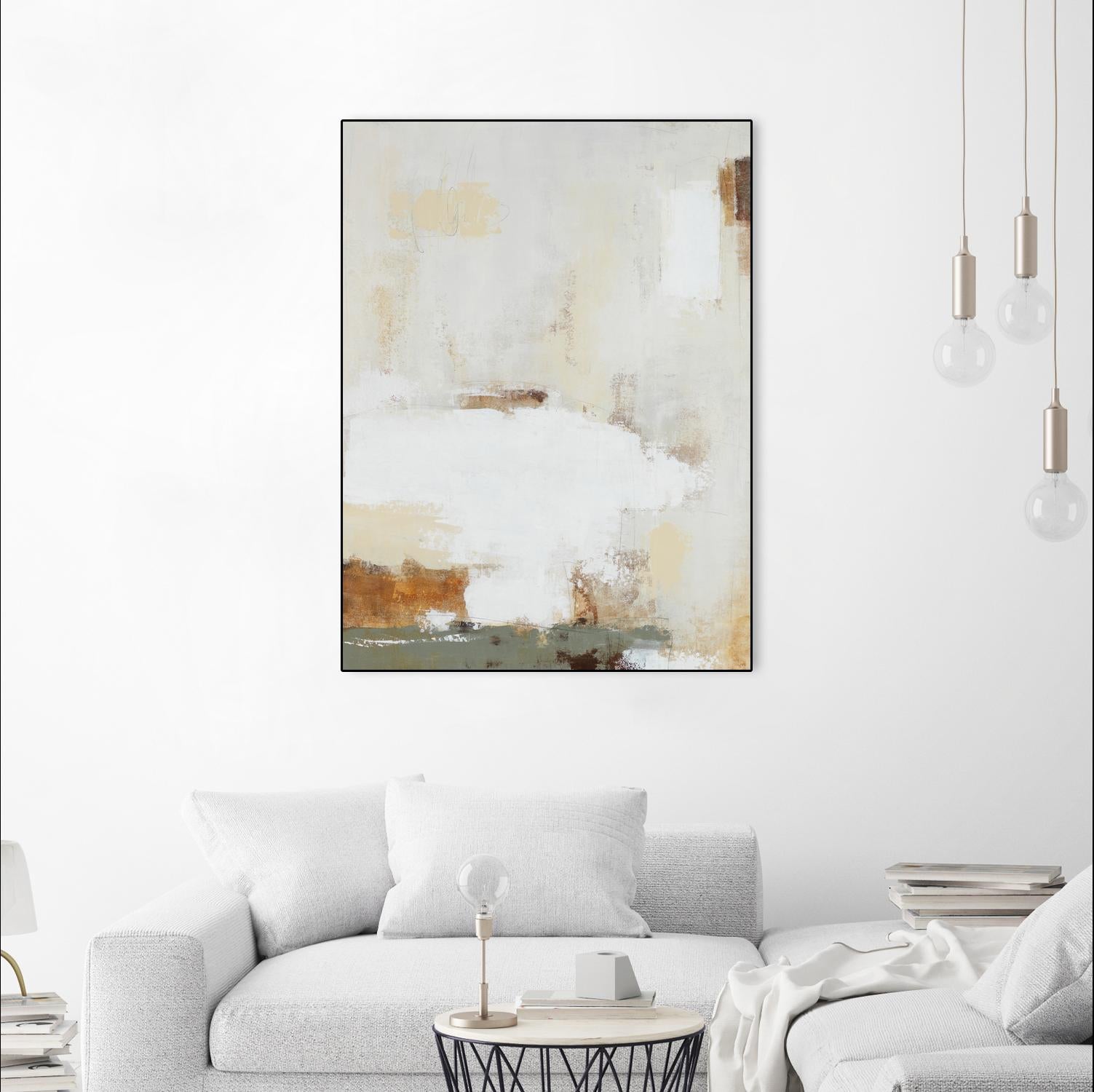 Buff for Mr Ruff by Daleno Art on GIANT ART - white abstract