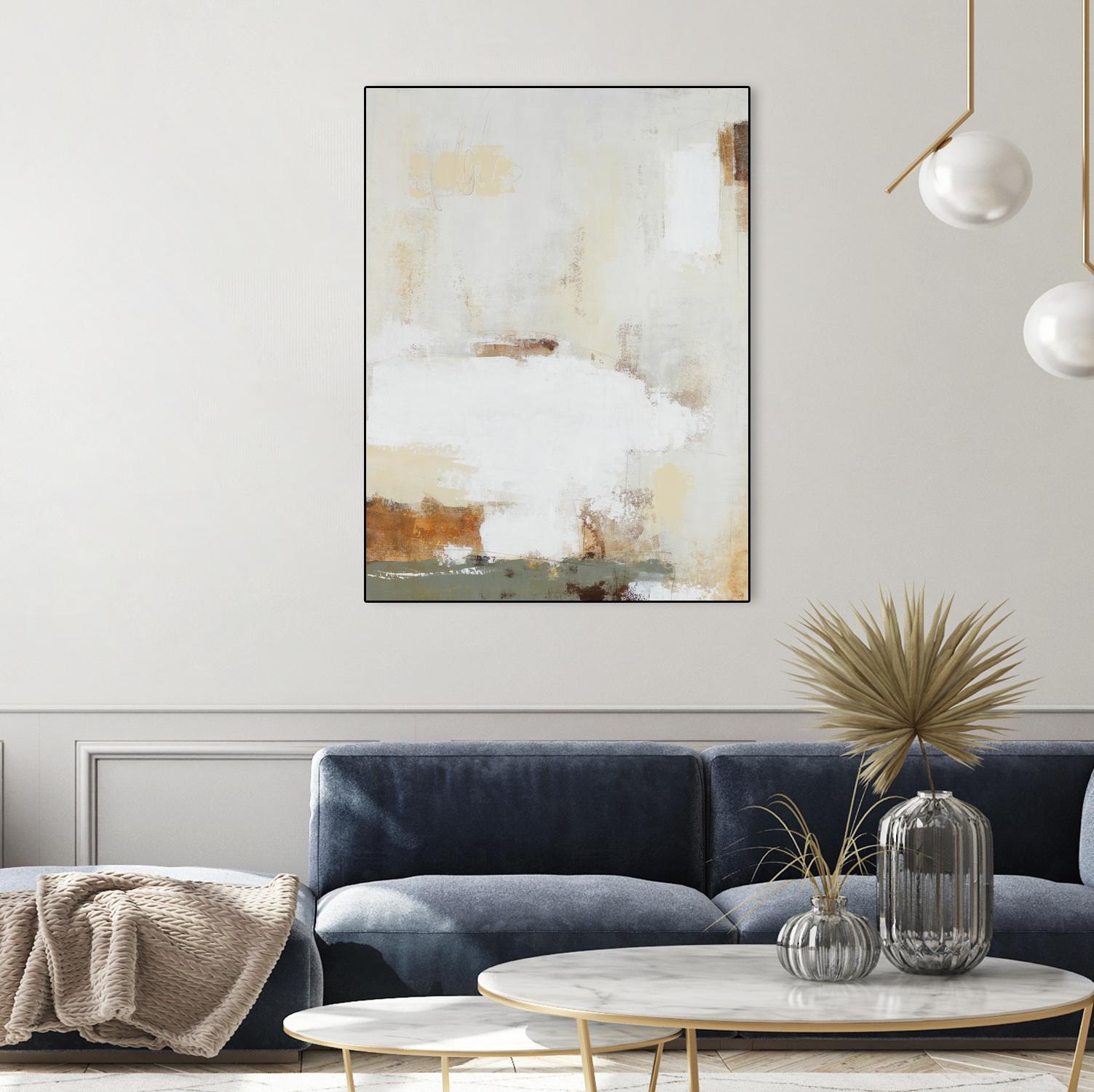 Buff for Mr Ruff by Daleno Art on GIANT ART - white abstract