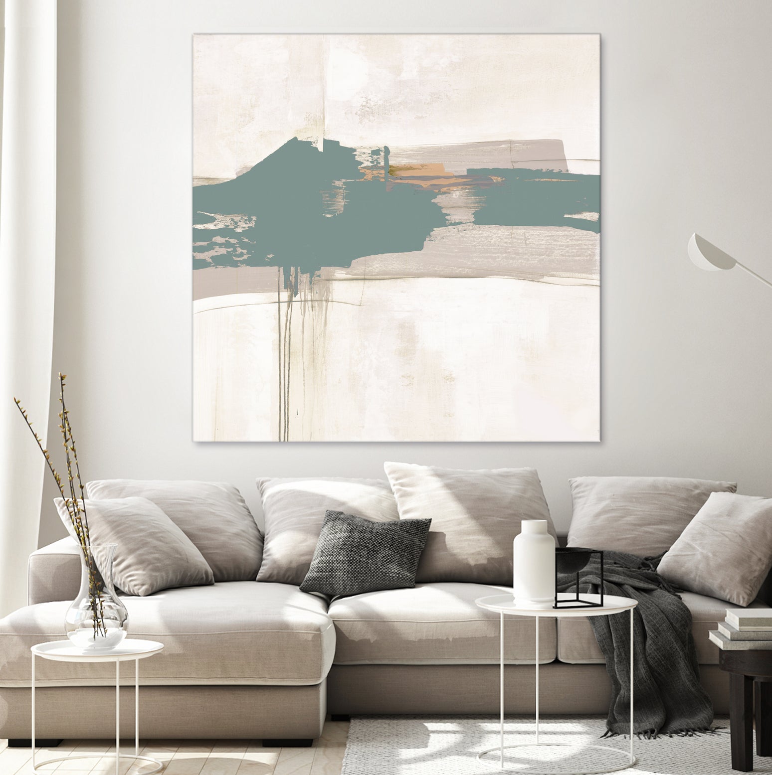 Complex Mind III by Daleno Art on GIANT ART - green abstract