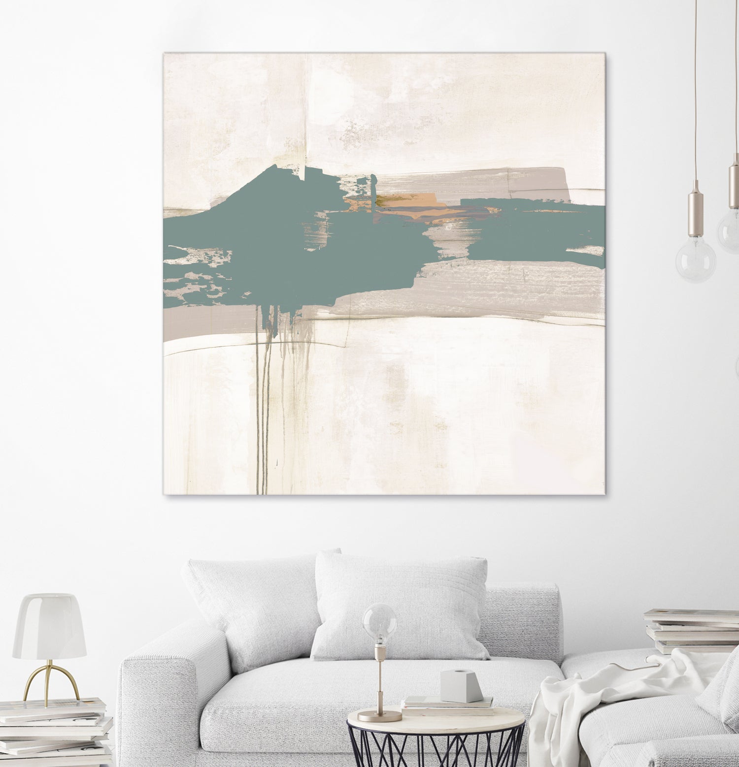 Complex Mind III by Daleno Art on GIANT ART - green abstract