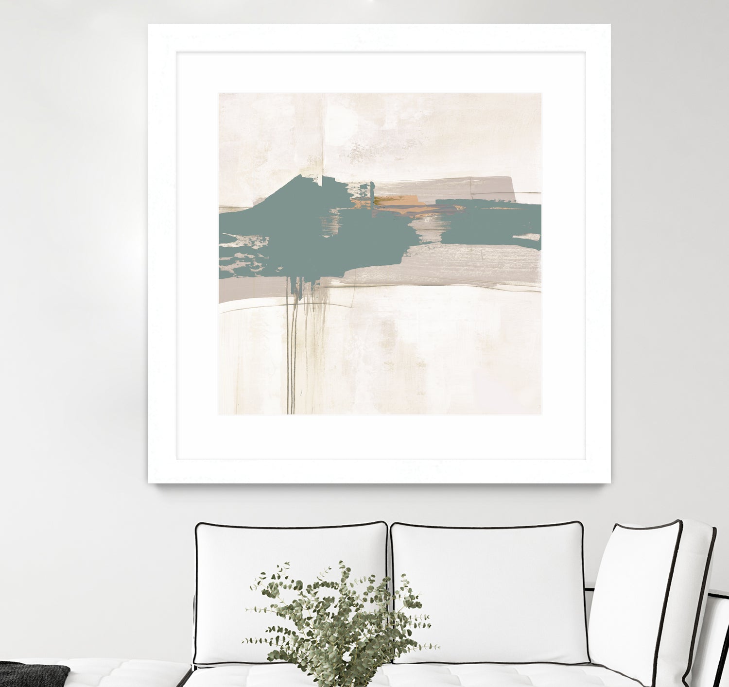 Complex Mind III by Daleno Art on GIANT ART - green abstract