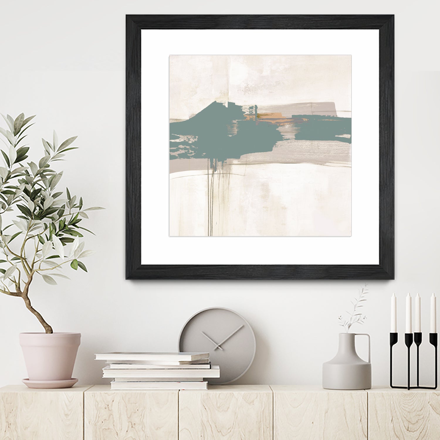 Complex Mind III by Daleno Art on GIANT ART - green abstract