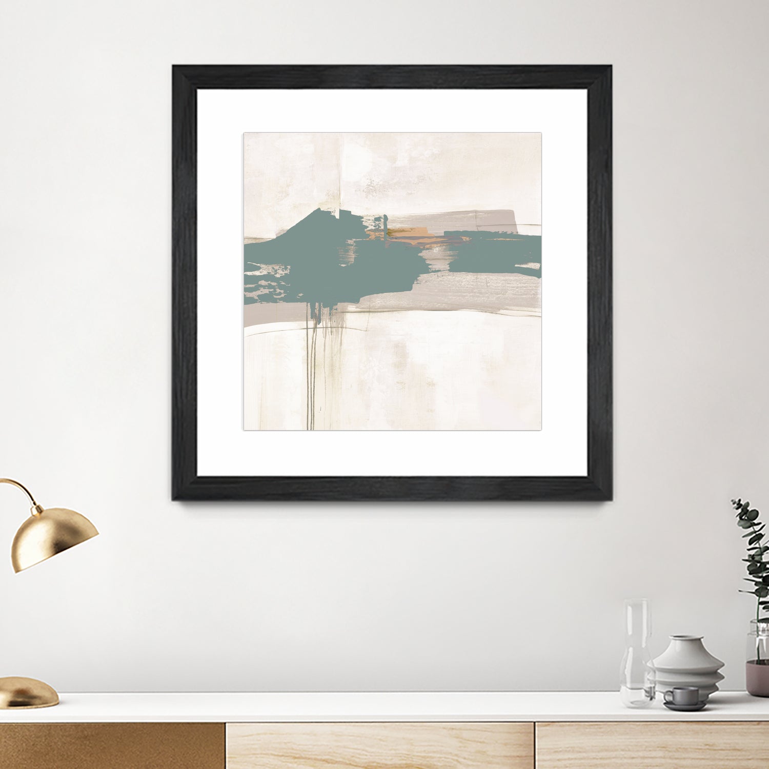 Complex Mind III by Daleno Art on GIANT ART - green abstract