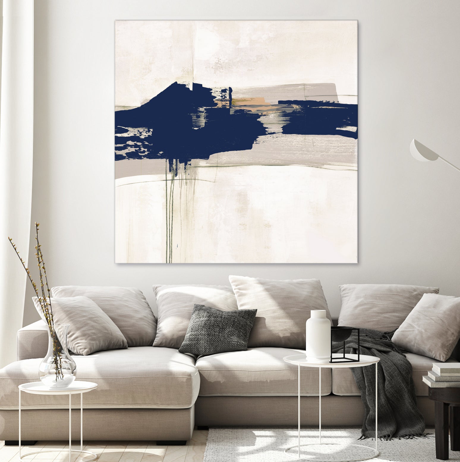 Complex Mind IV by Daleno Art on GIANT ART - blue abstract