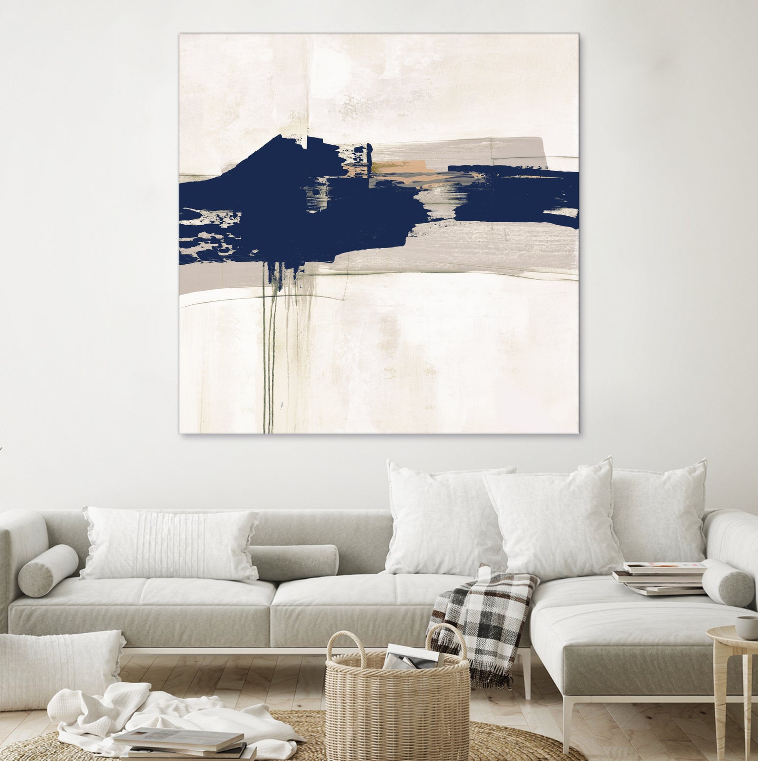 Complex Mind IV by Daleno Art on GIANT ART - blue abstract