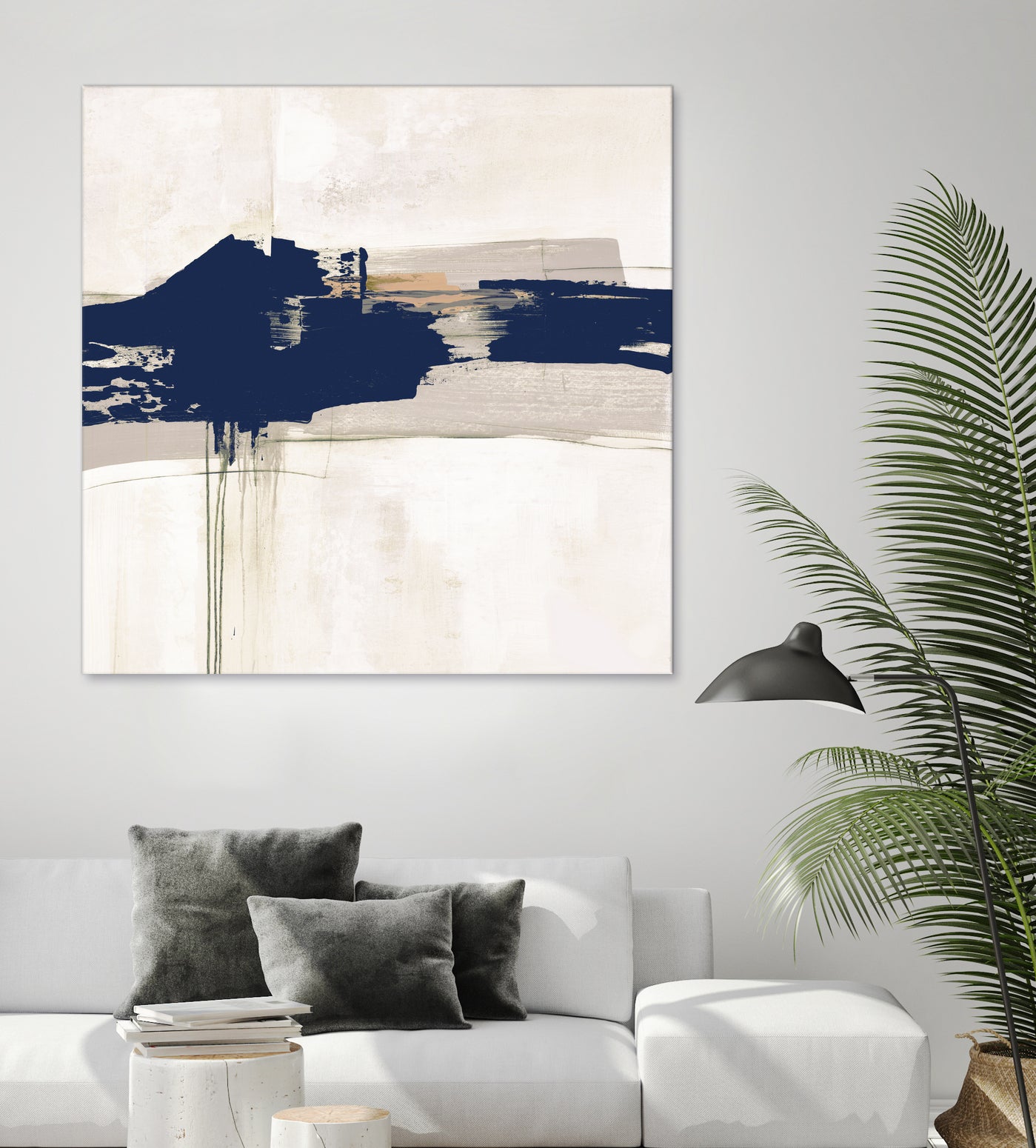 Complex Mind IV by Daleno Art on GIANT ART - blue abstract